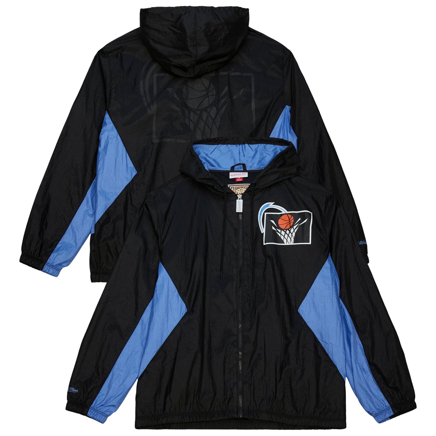 Mitchell Ness Cleveland Cavaliers Playmaker Full-Zip Hooded Windbreaker ...