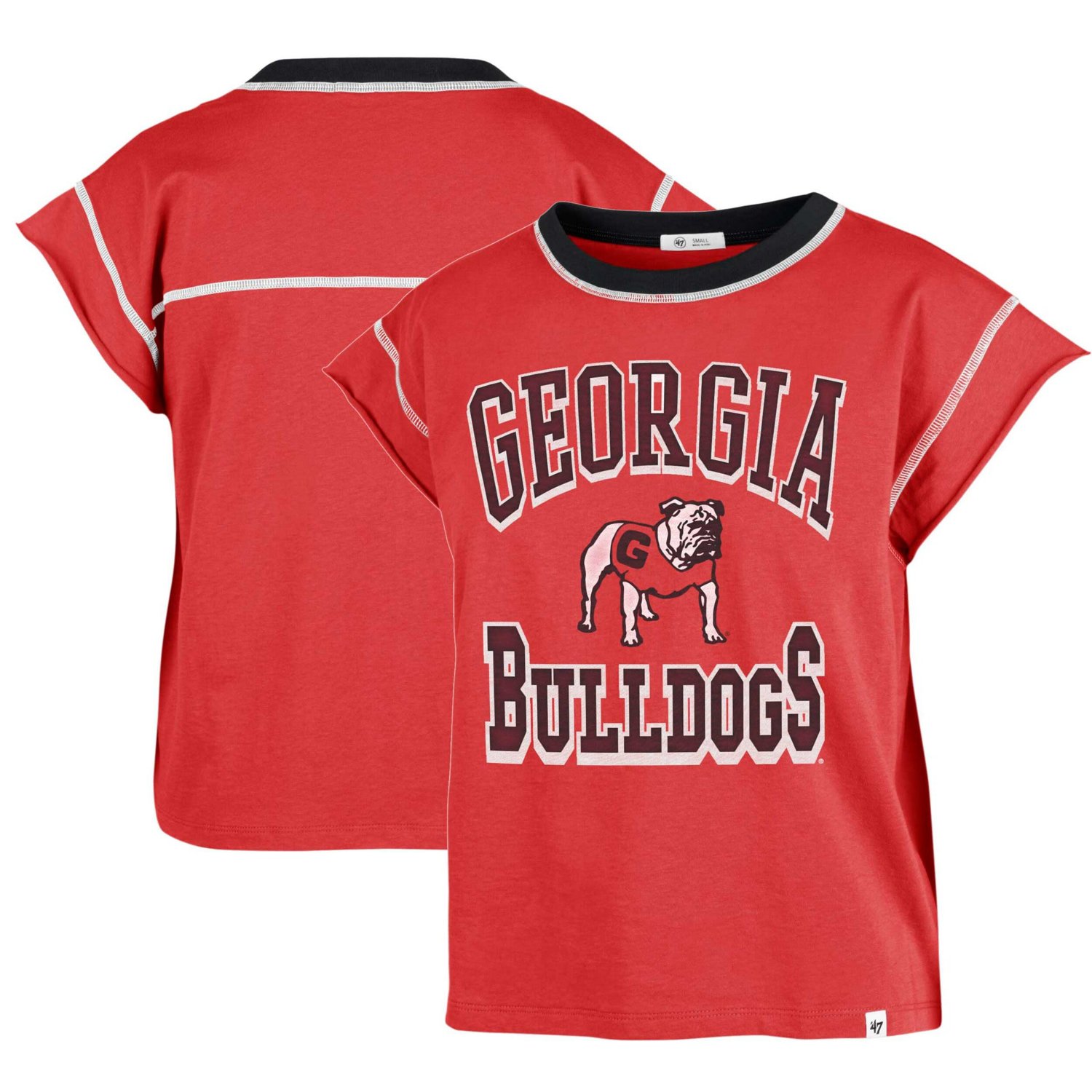 '47 Georgia Bulldogs Sound Up Maya Cutoff T-Shirt | Academy