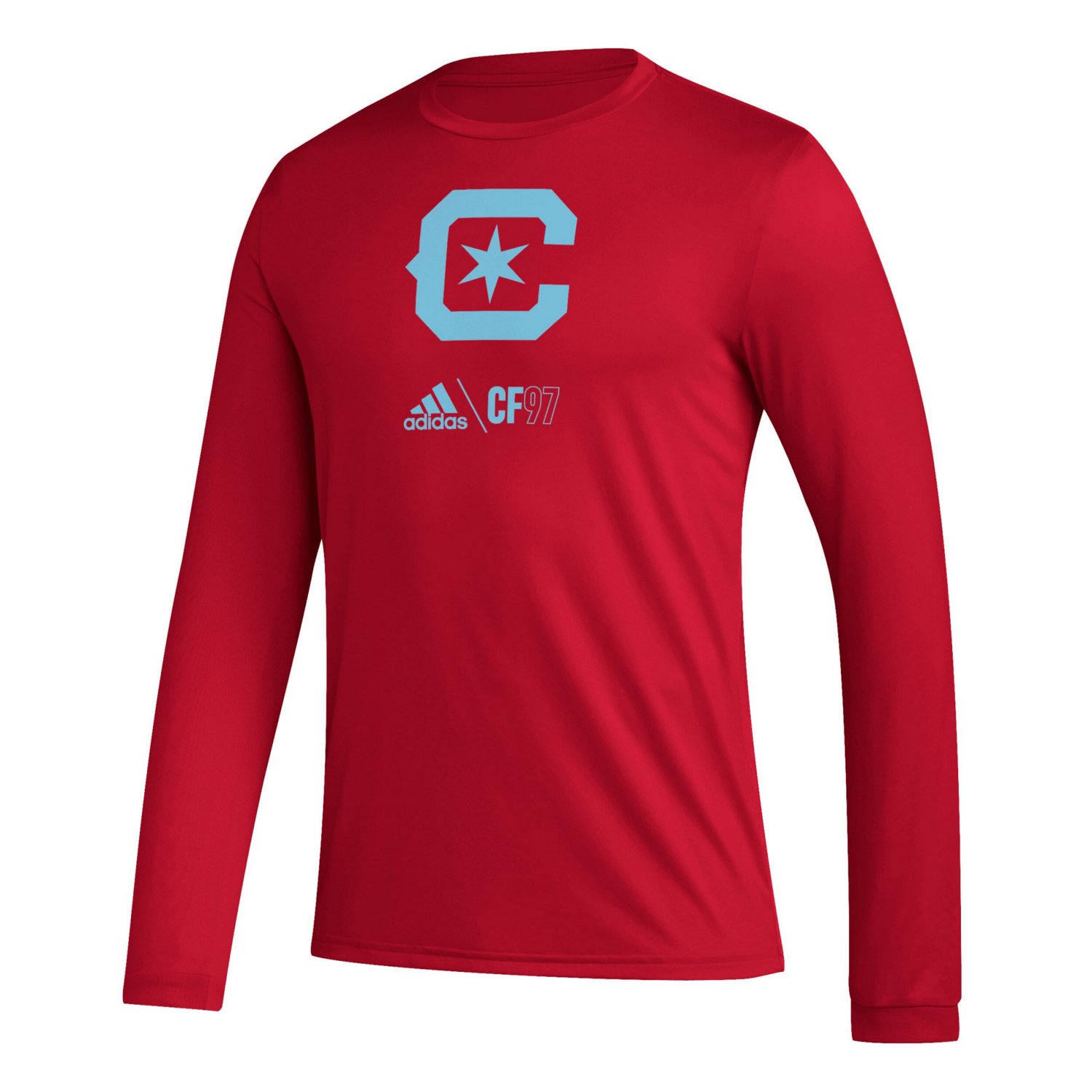 adidas Chicago Fire Icon AEROREADY Long Sleeve T-Shirt | Academy