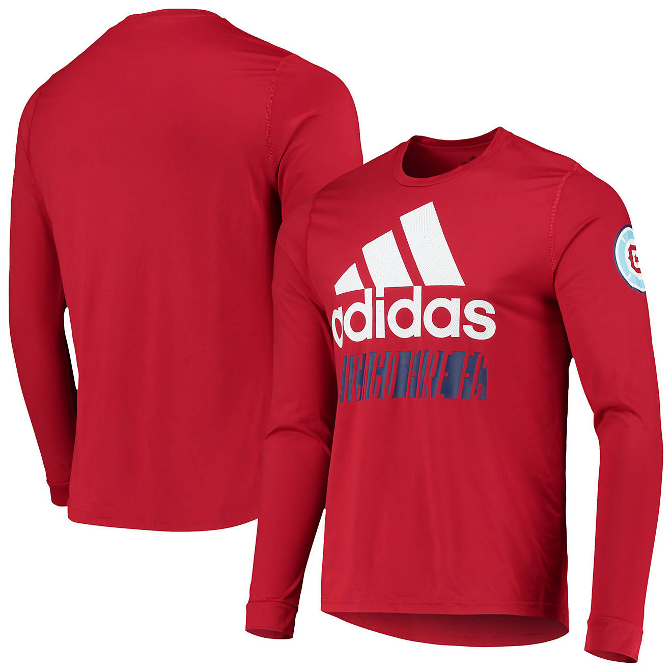 adidas Chicago Fire Vintage Performance Long Sleeve T-Shirt | Academy