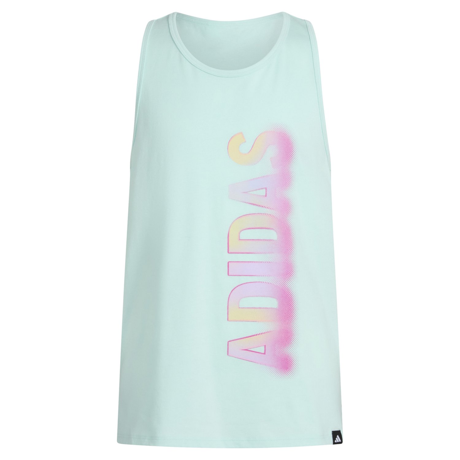 adidas Girls' Racerback Graphic Tank Top | Academy