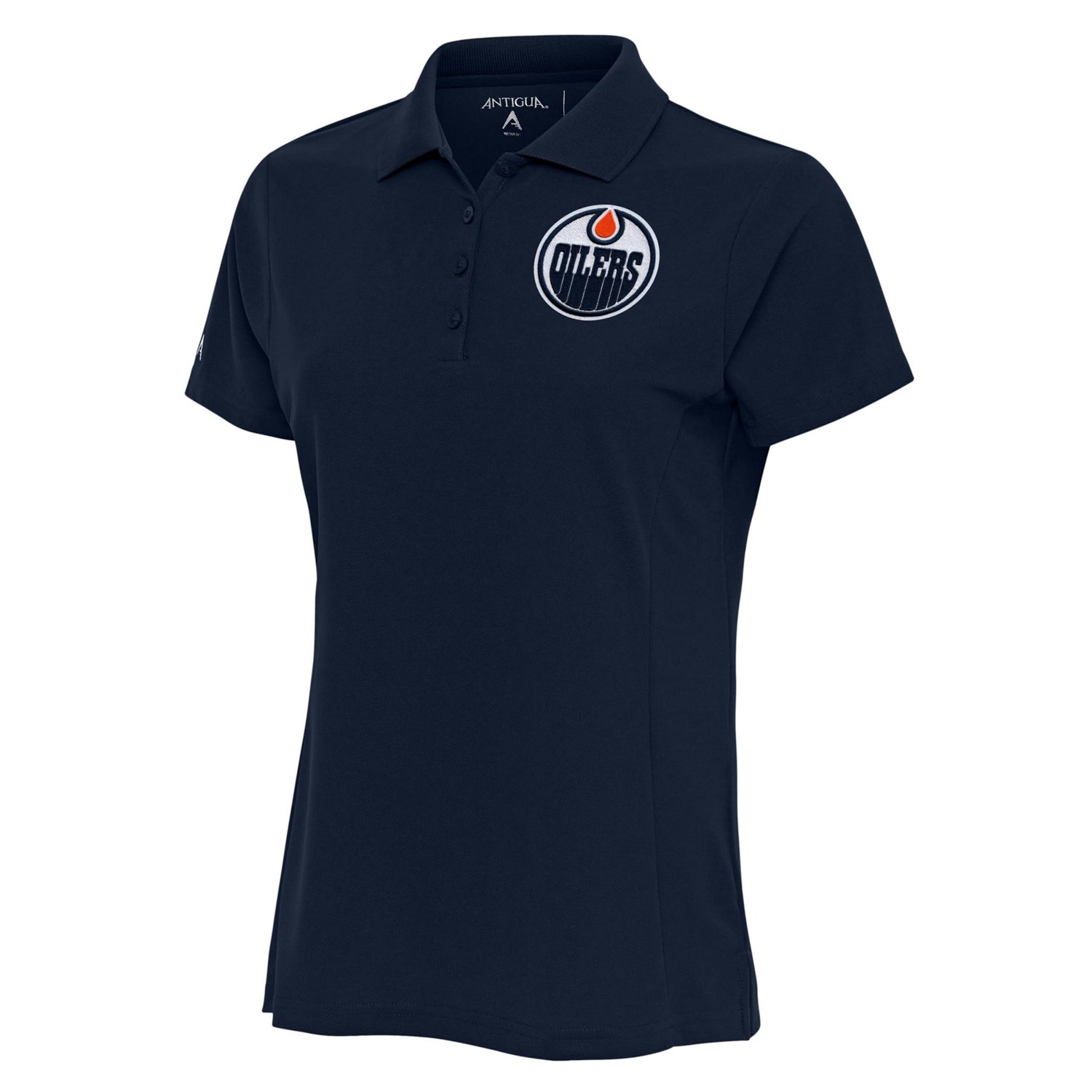 Antigua Edmonton Oilers Team Logo Legacy Pique Polo | Academy