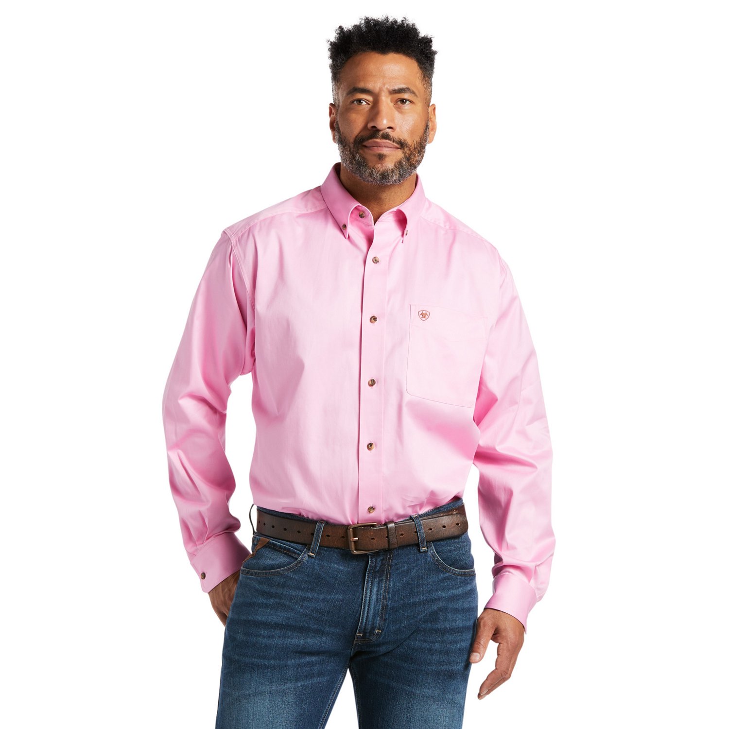 Ariat Men's Solid Twill Classic Fit Shirt | Academy