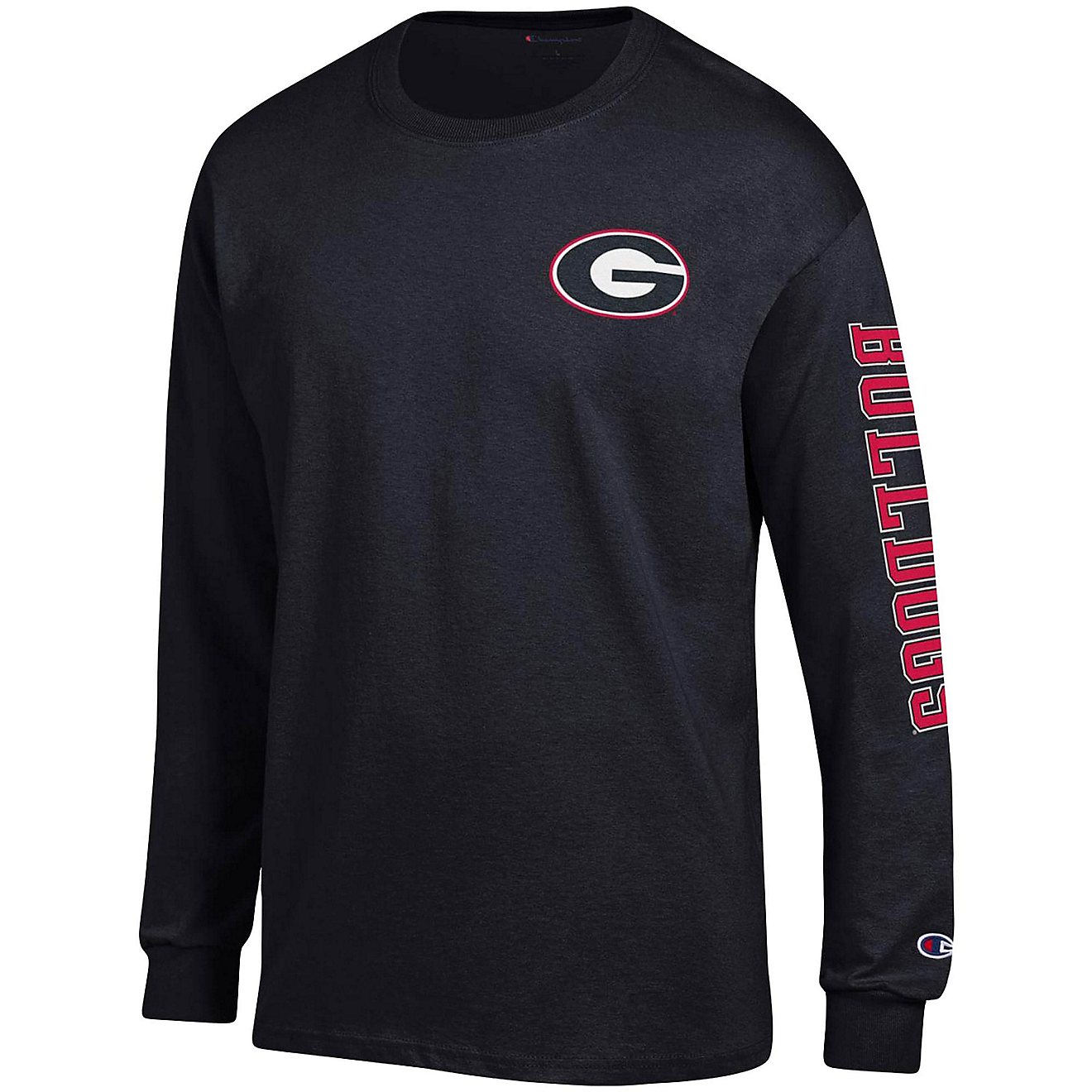 Champion Georgia Bulldogs Team Stack Long Sleeve T-Shirt | Academy