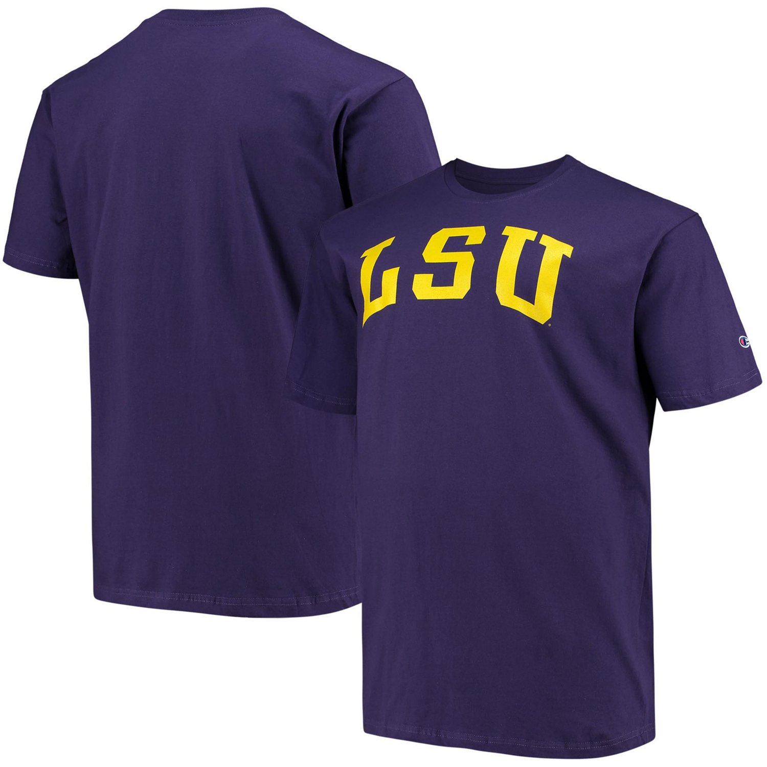 Champion LSU Tigers Big Tall Arch Team Logo TShirt Academy