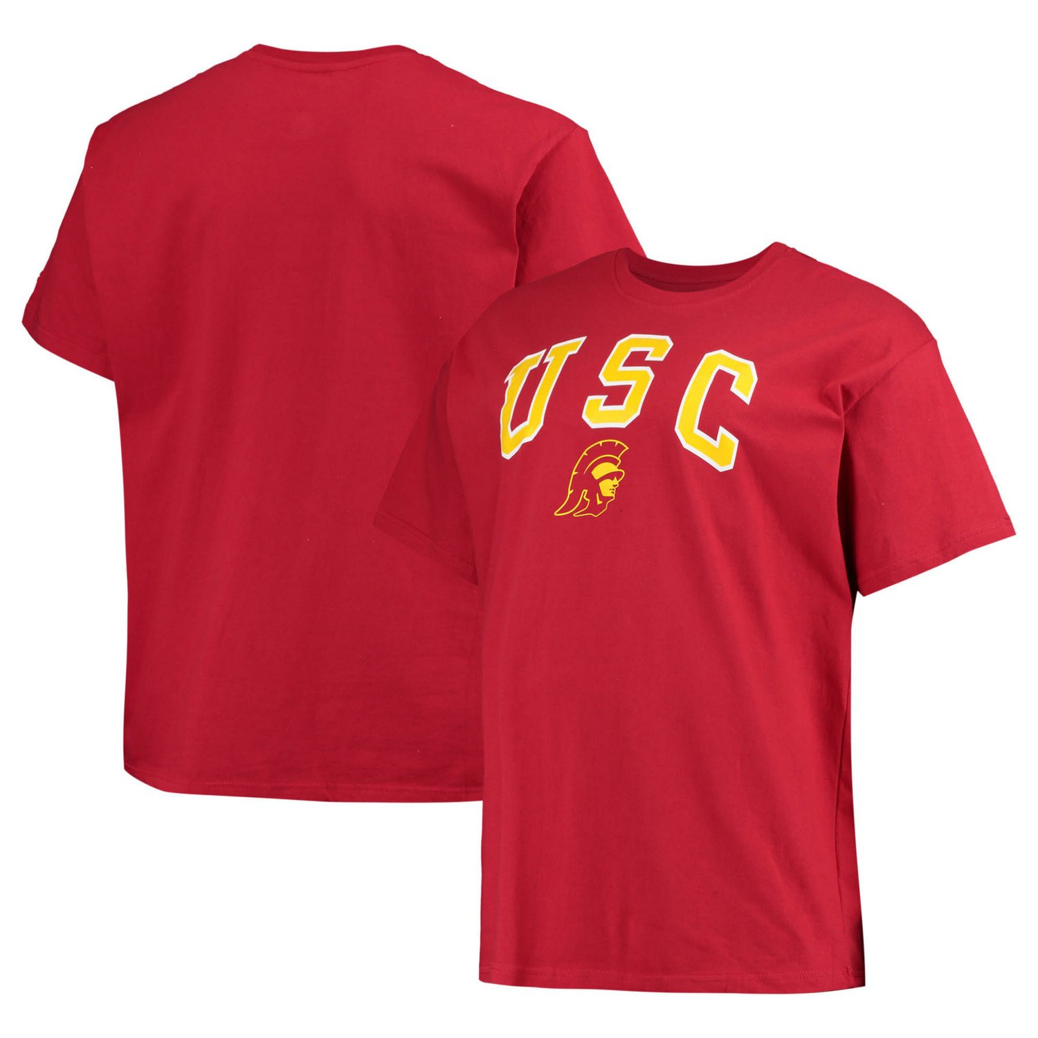 Champion USC Trojans Big Tall Arch Over Wordmark T-Shirt | Academy