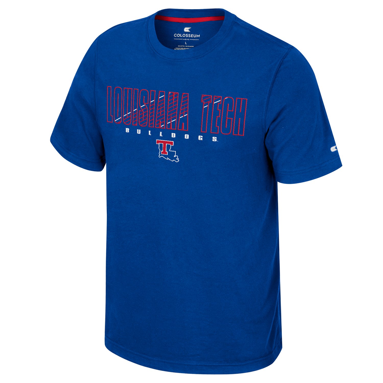 Colosseum Athletics Men's Louisiana Tech University Resistance T-shirt ...