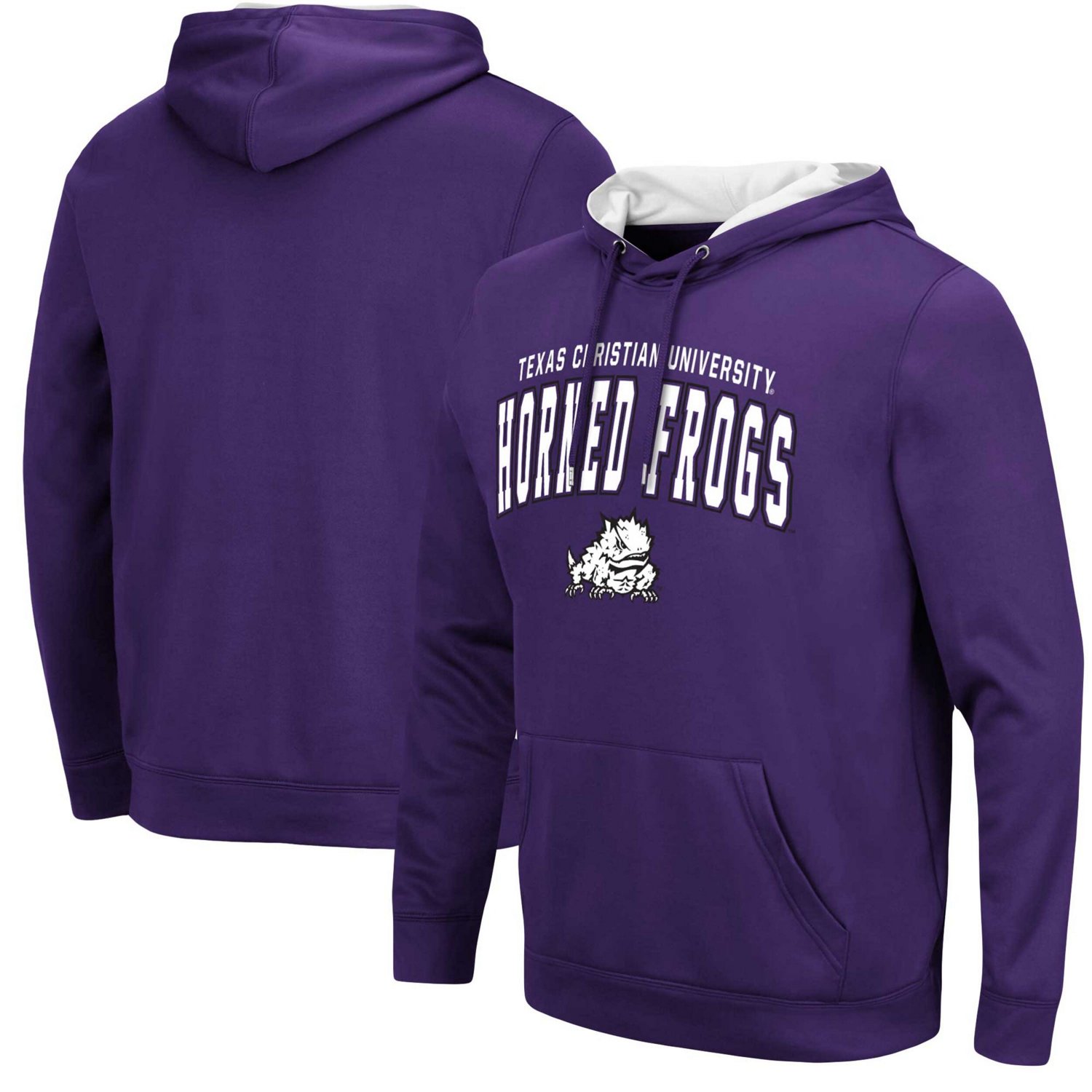 Colosseum TCU Horned Frogs Resistance Pullover Hoodie | Academy