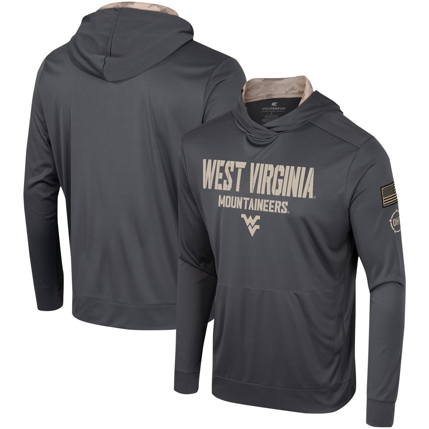 Colosseum West Virginia Mountaineers OHT Military Appreciation Long ...