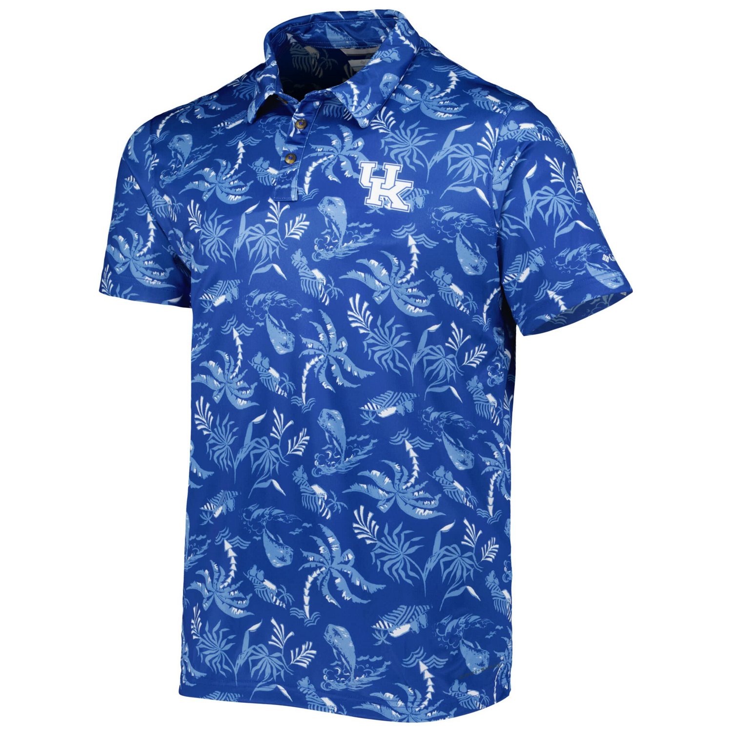 Columbia Kentucky Wildcats Super Terminal Tackle Omni-Shade Polo | Academy