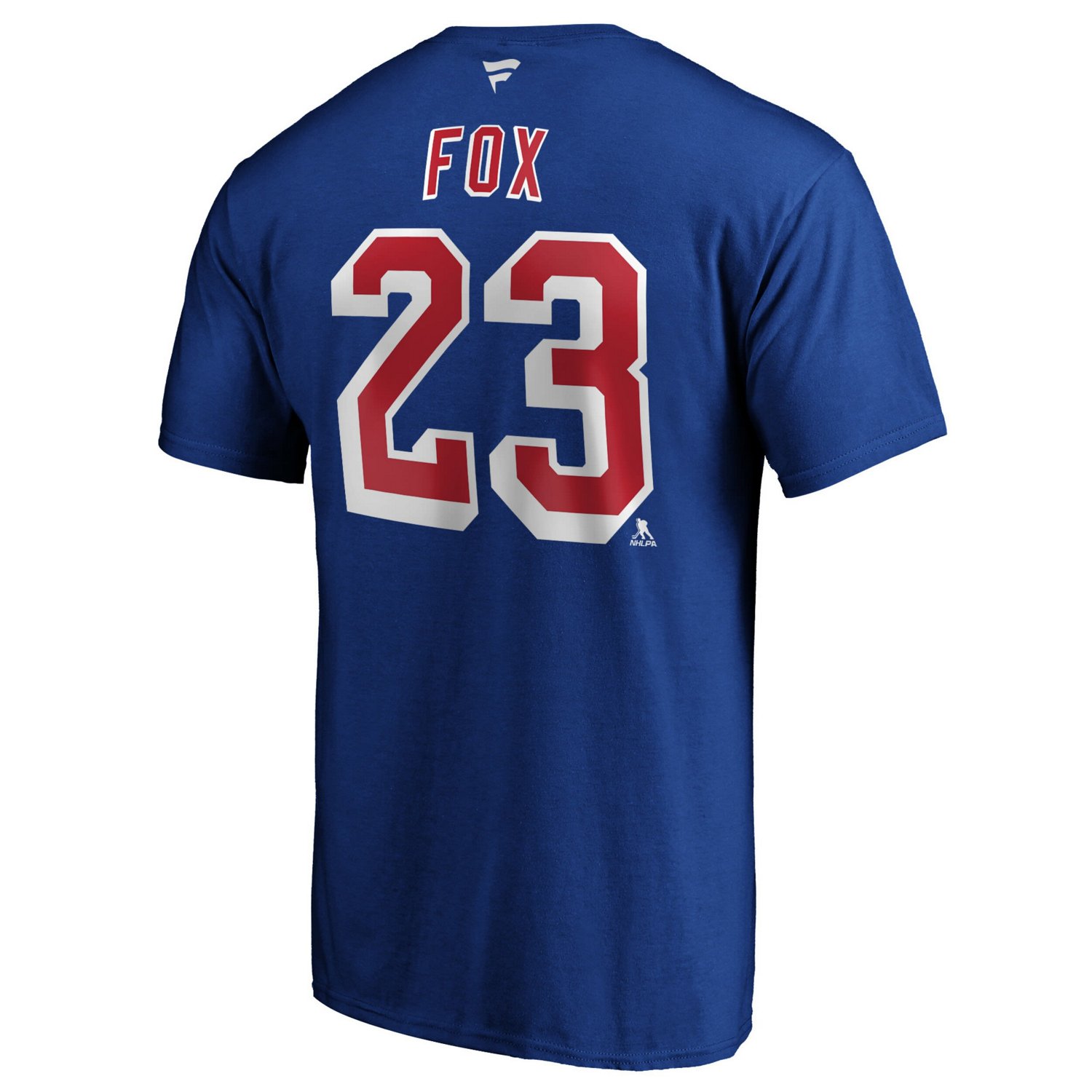 Fanatics Branded Adam Fox New York Rangers Authentic Stack Name Number
