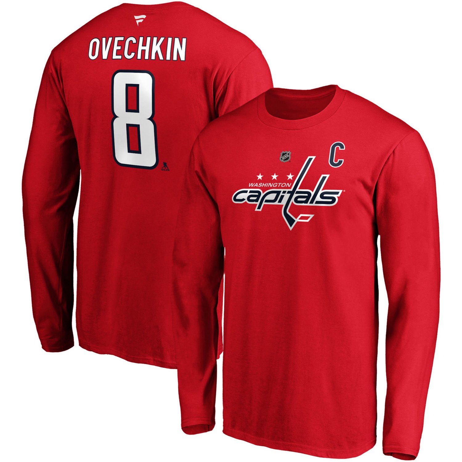 Fanatics Branded Alexander Ovechkin Washington Capitals Authentic Stack