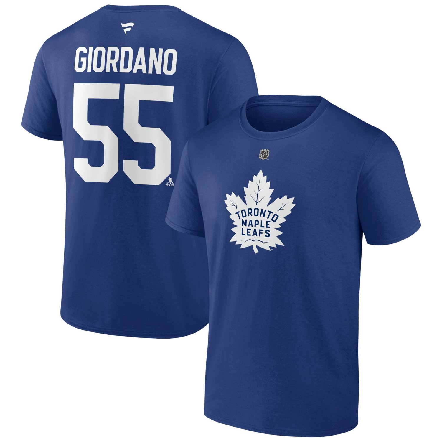 Fanatics Branded Mark Giordano Toronto Maple Leafs Authentic Stack Name ...