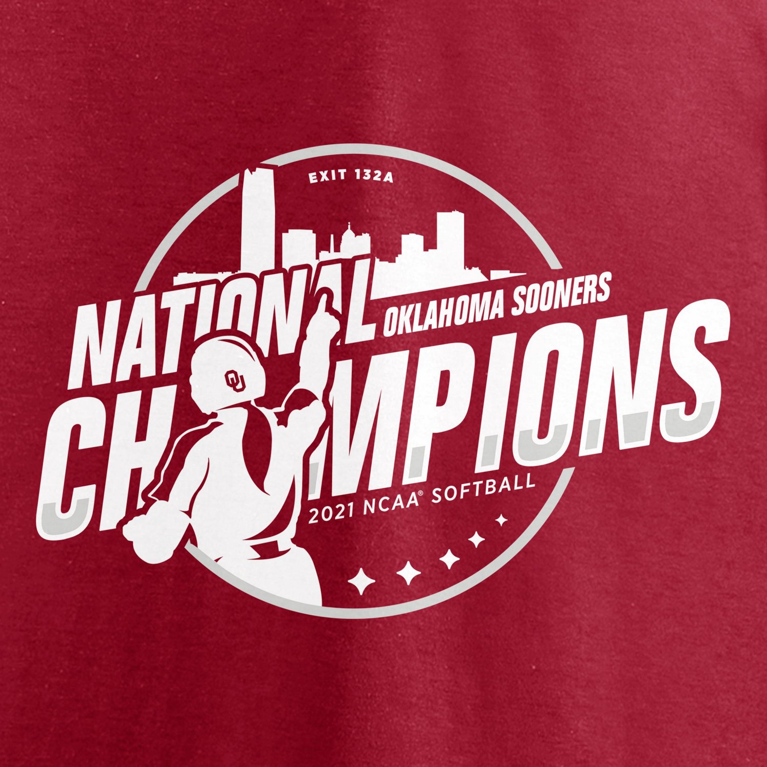 Fanatics Branded Oklahoma Sooners 2021 NCAA Softball Wo College World