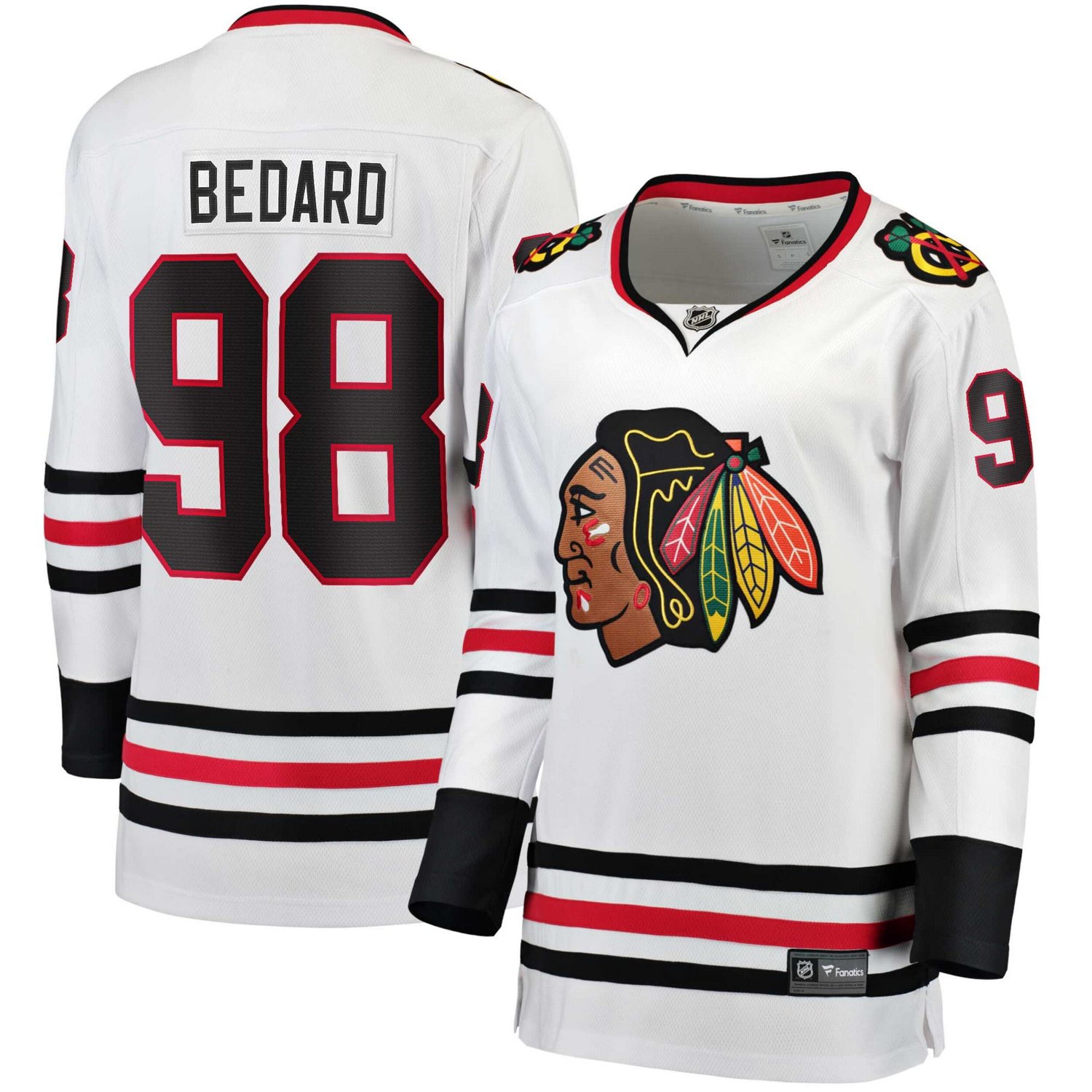 Fanatics Connor Bedard Chicago Blackhawks Away Premier Breakaway Player ...