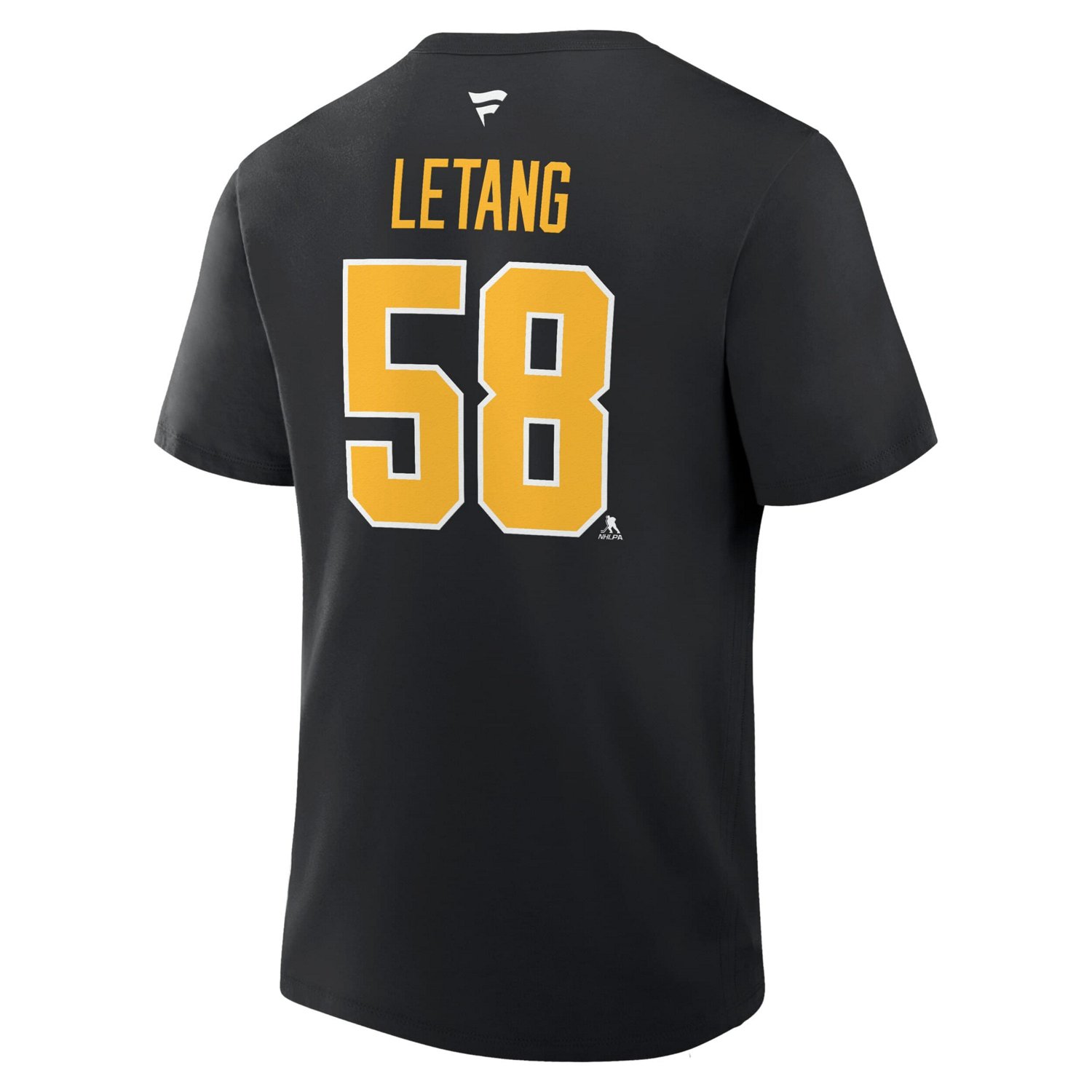 Fanatics Kris Letang Pittsburgh Penguins Authentic Stack Name Number T ...