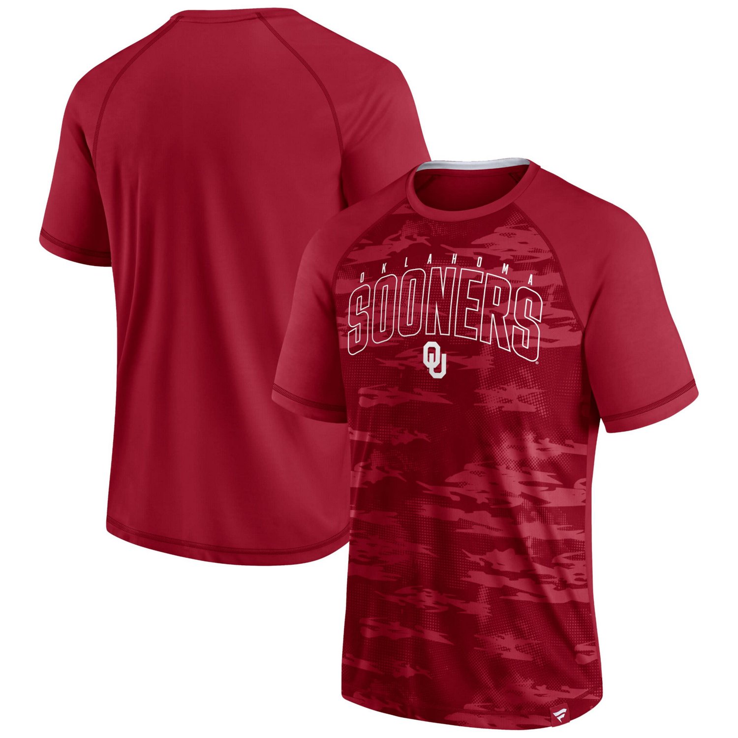 Fanatics Men's University Of Oklahoma Arch Outline Graphic Short Sleeve 