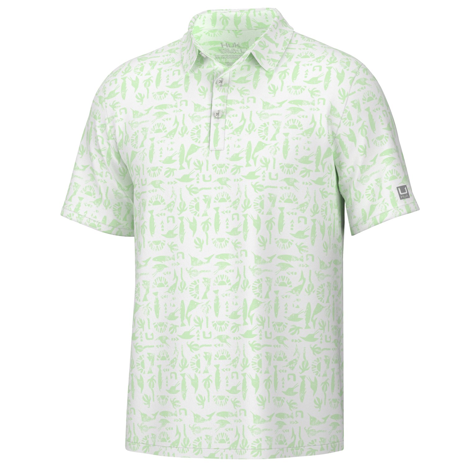 Huk Men's Pursuit Batiki Polo | Free Shipping at Academy