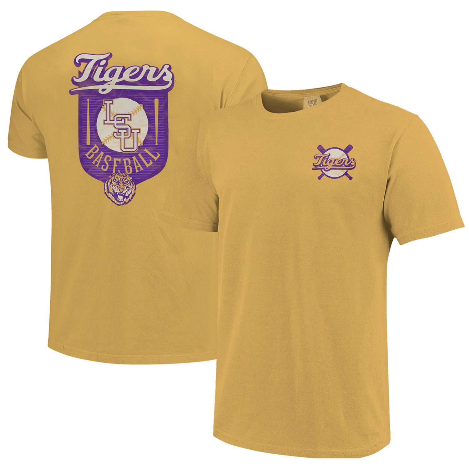 LSU Tigers Baseball Shield TShirt Free Shipping at Academy
