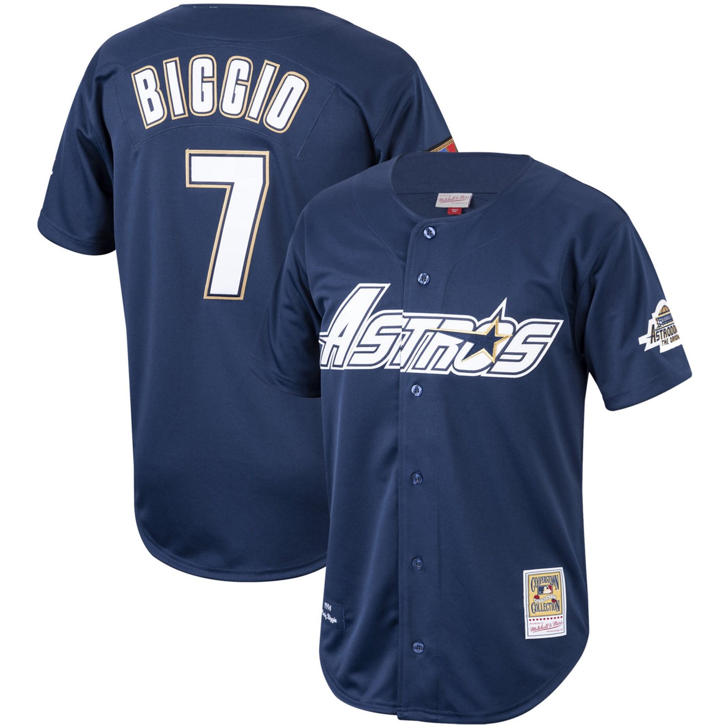 Mitchell Ness Craig Biggio Houston Astros Cooperstown Collection 1994 ...