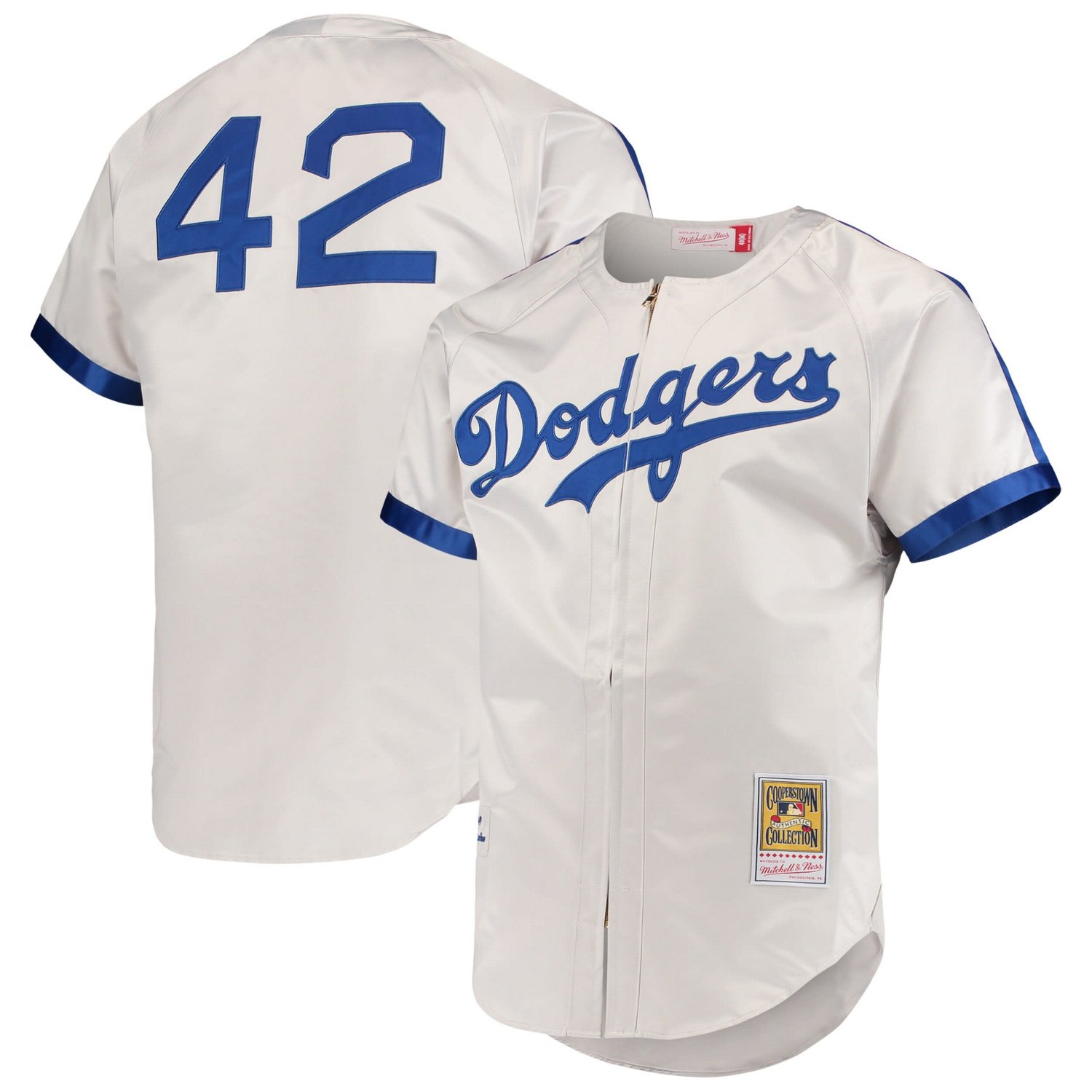 Mitchell Ness Jackie Robinson Brooklyn Dodgers Cooperstown Collection ...