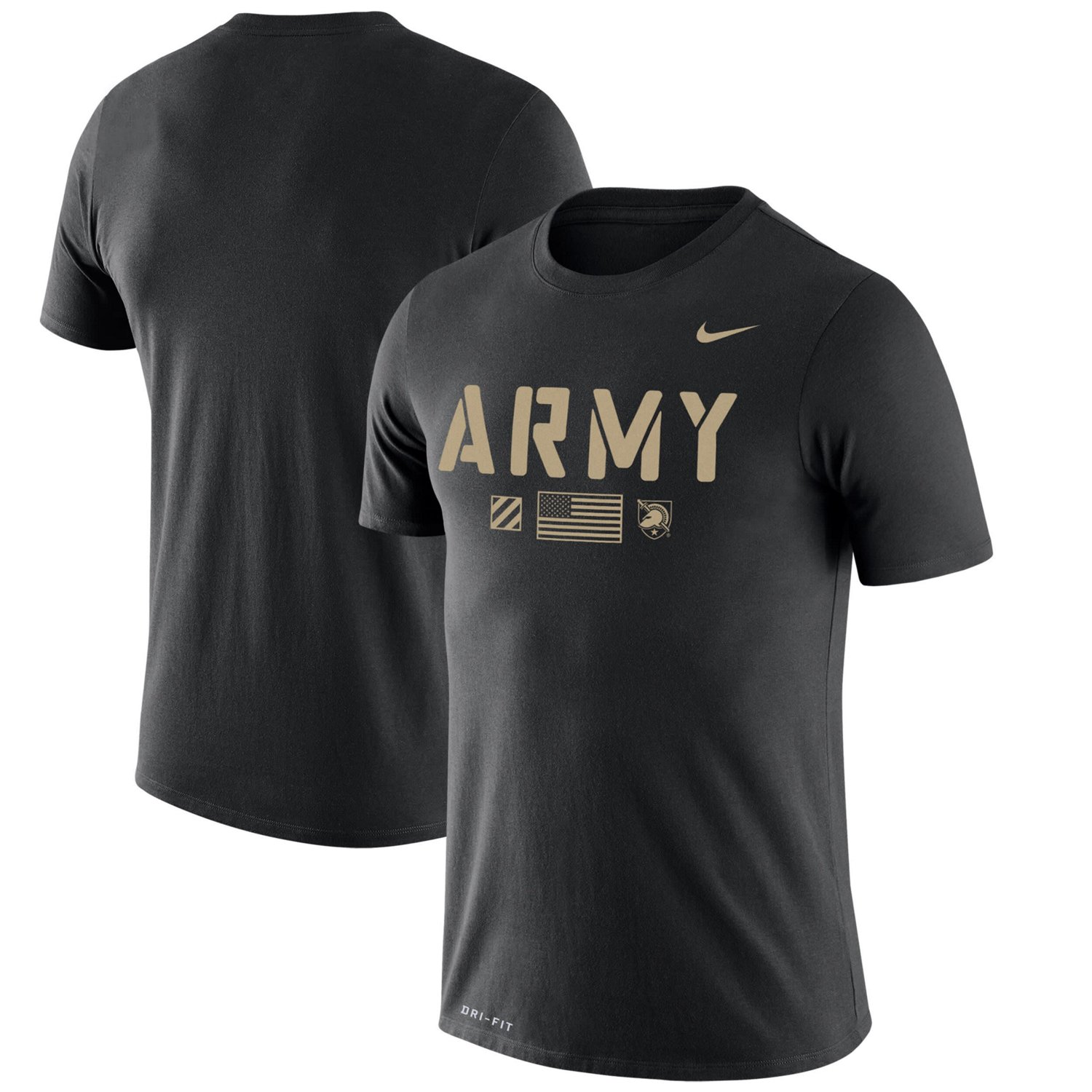 Nike Army Knights 2023 Rivalry Collection Wordmark Legend Performance T ...