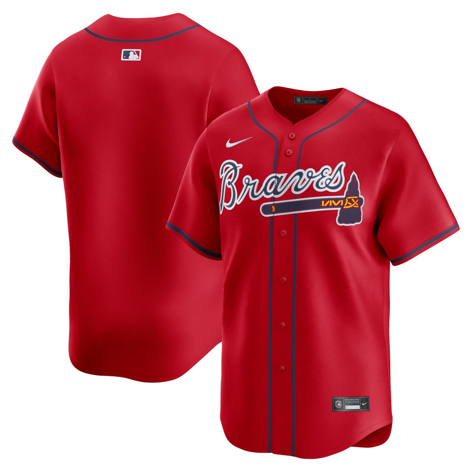 Nike Atlanta Braves Alternate Limited Jersey | Academy