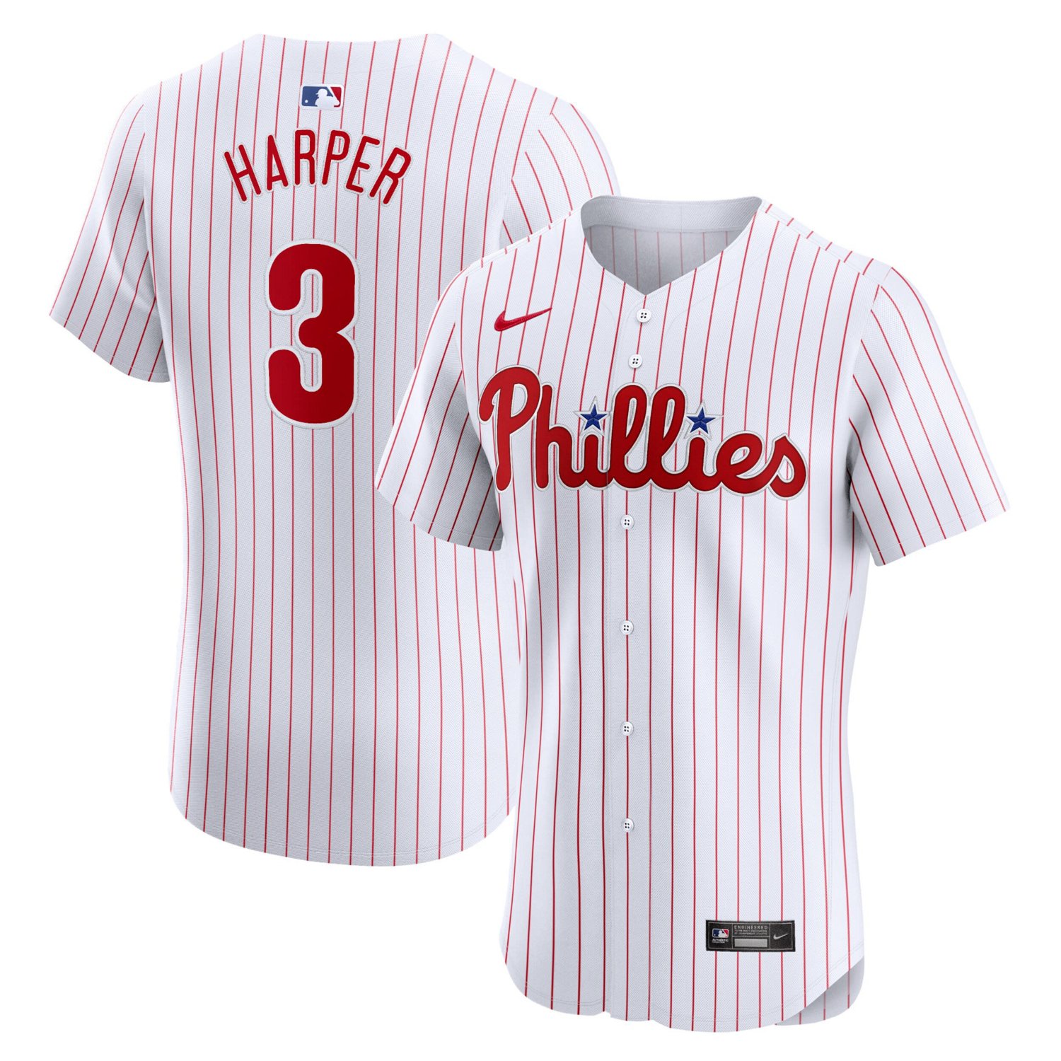 Nike Bryce Harper Philadelphia Phillies Home Elite Jersey | Academy