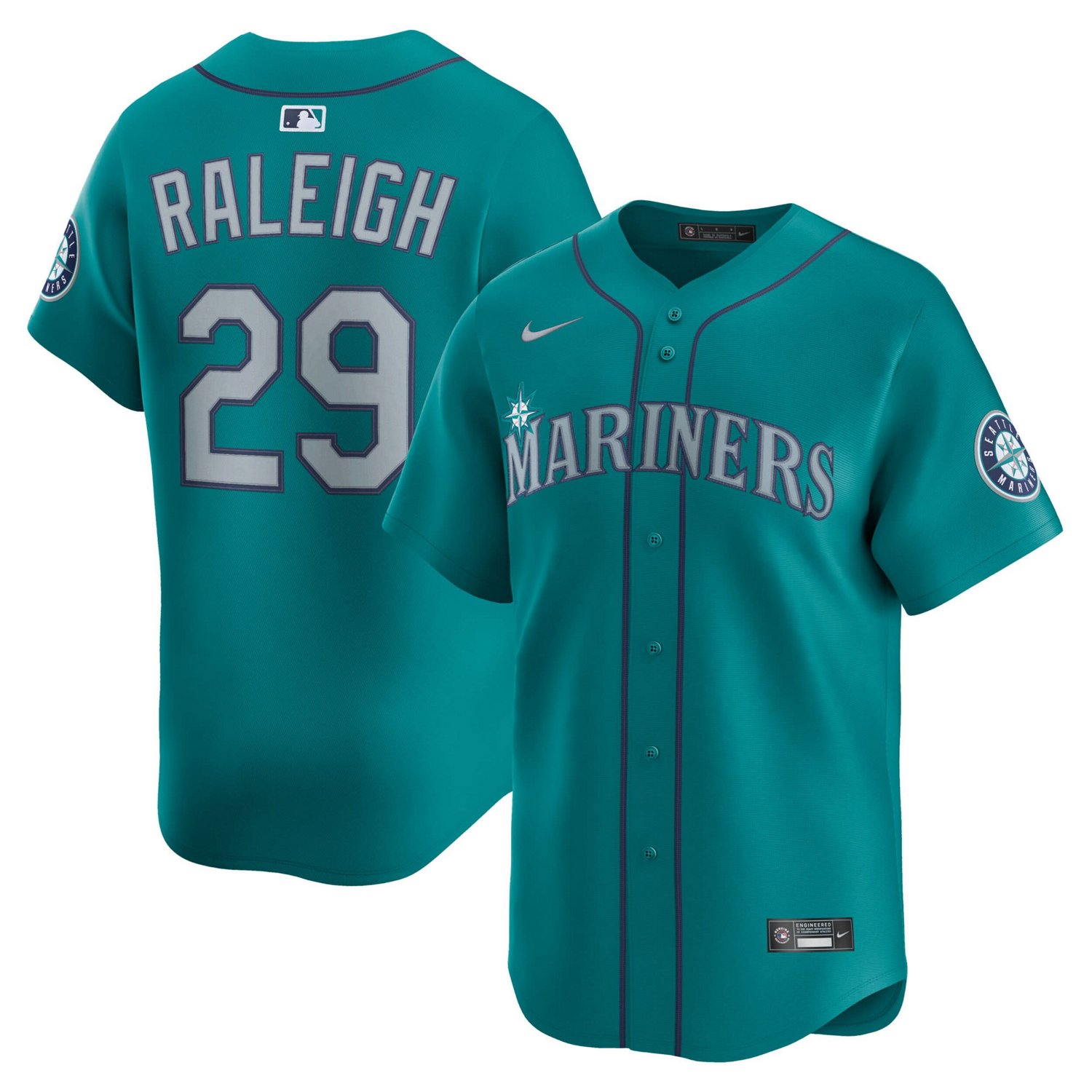 Nike Cal Raleigh Seattle Mariners Alternate Limited Jersey | Academy