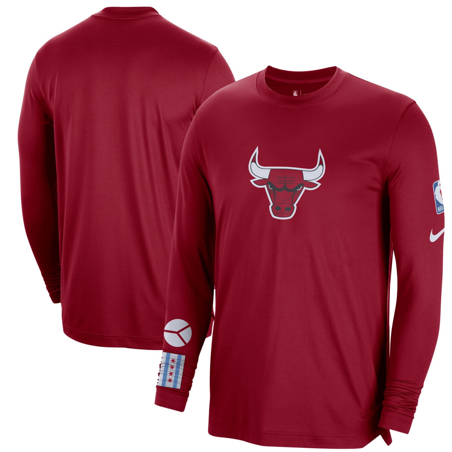 Nike Chicago Bulls 2022/23 City Edition Pregame Warmup Long Sleeve ...