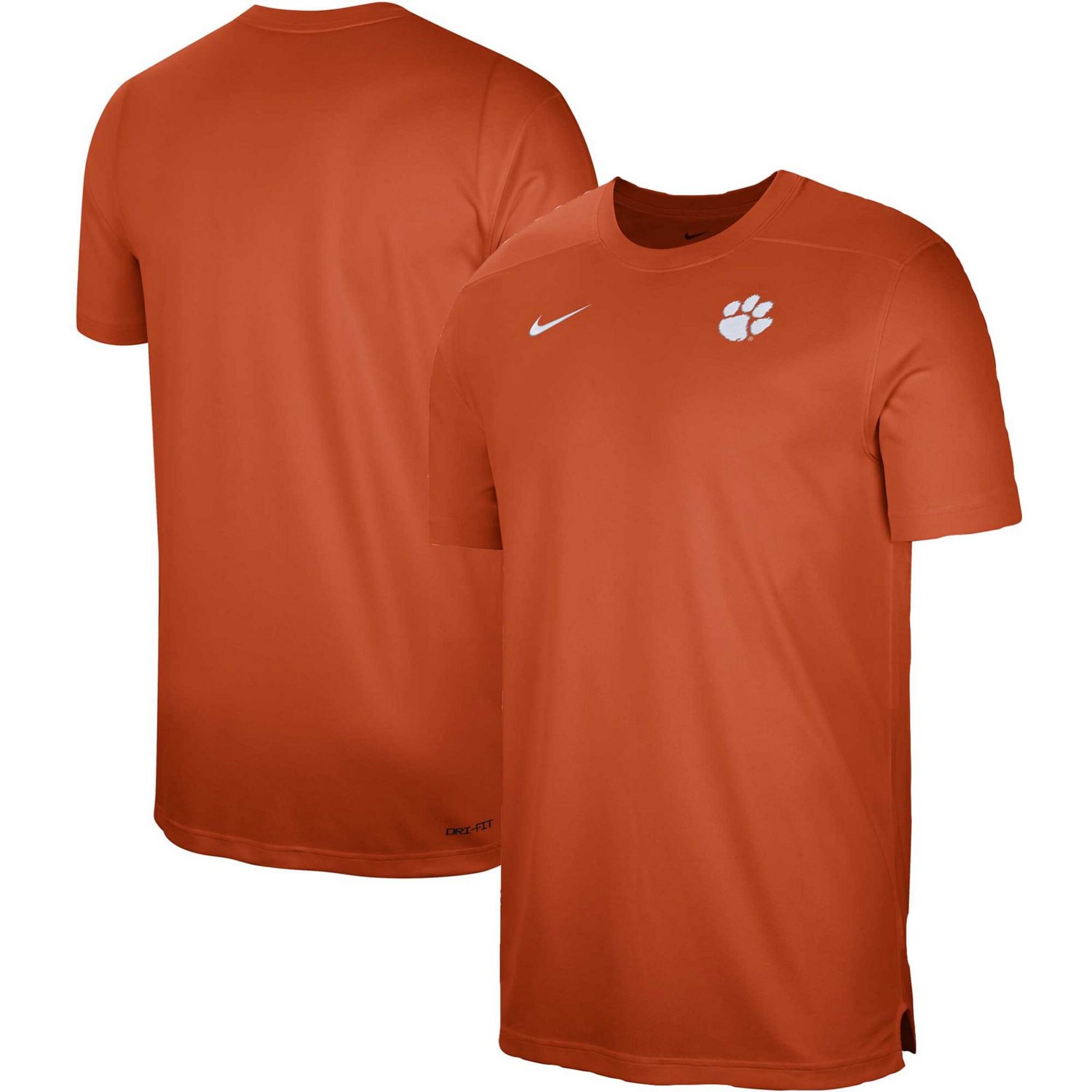 Nike Clemson Tigers Sideline Coaches Performance Top | Academy