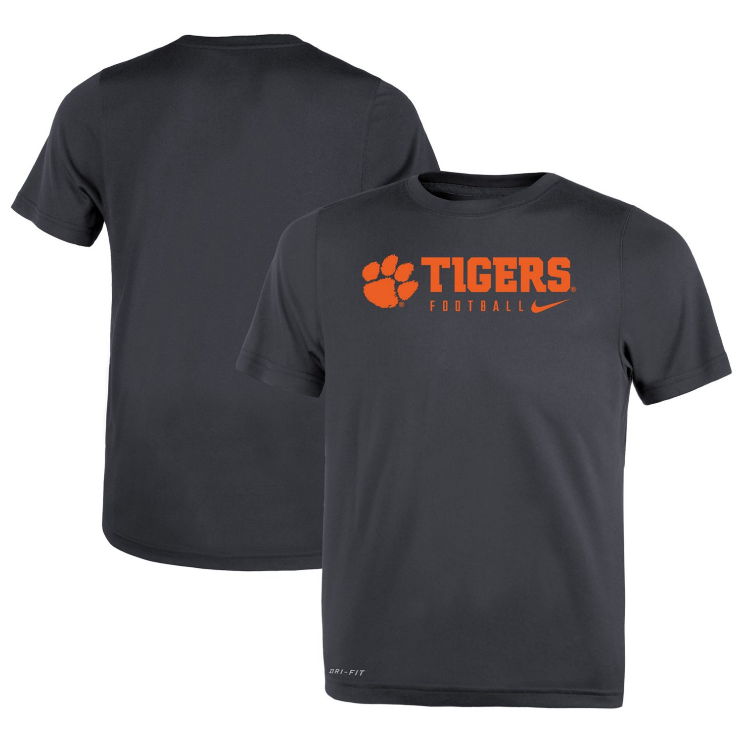 Nike Clemson Tigers Sideline Legend Performance T-Shirt | Academy