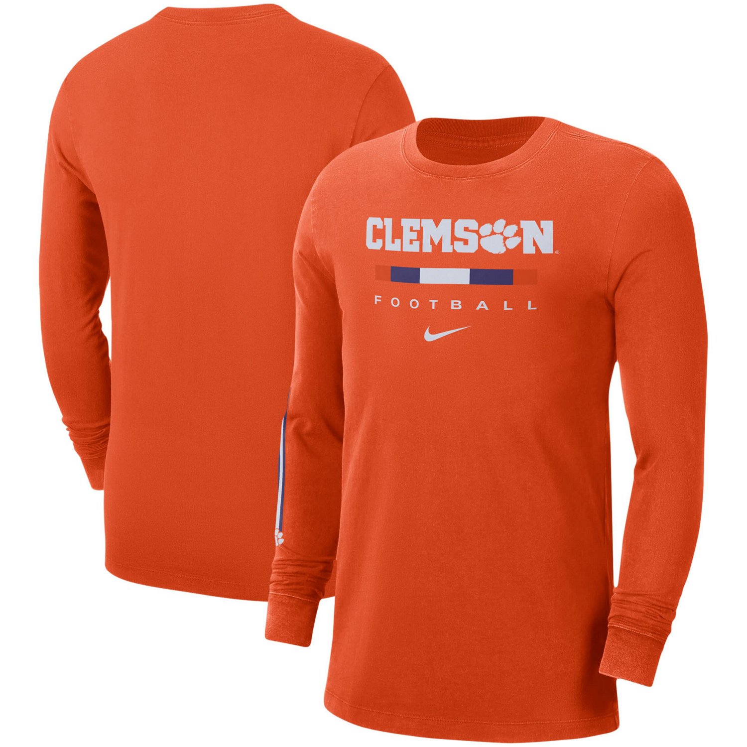 Nike Clemson Tigers Word Long Sleeve T-Shirt | Academy