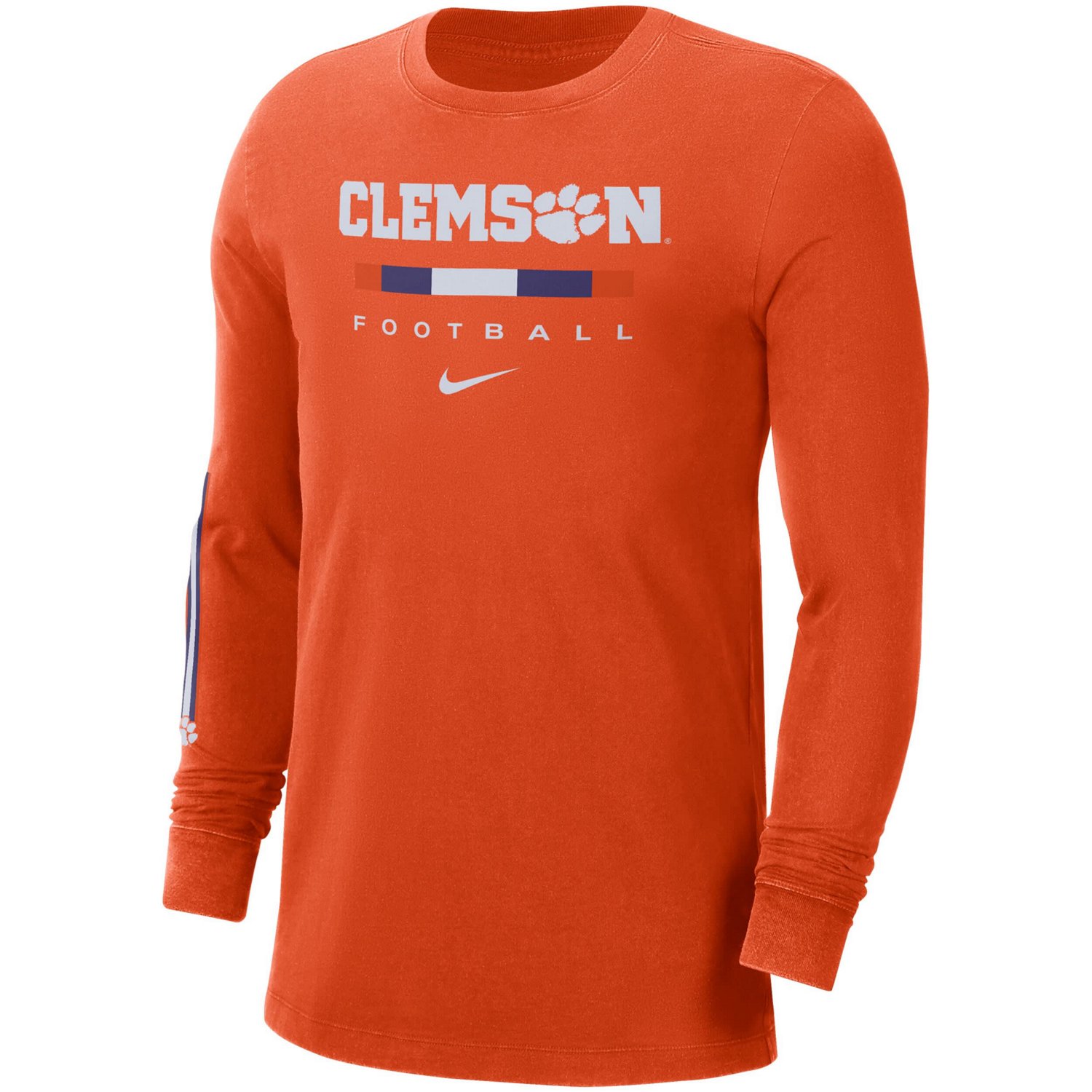 Nike Clemson Tigers Word Long Sleeve T-Shirt | Academy