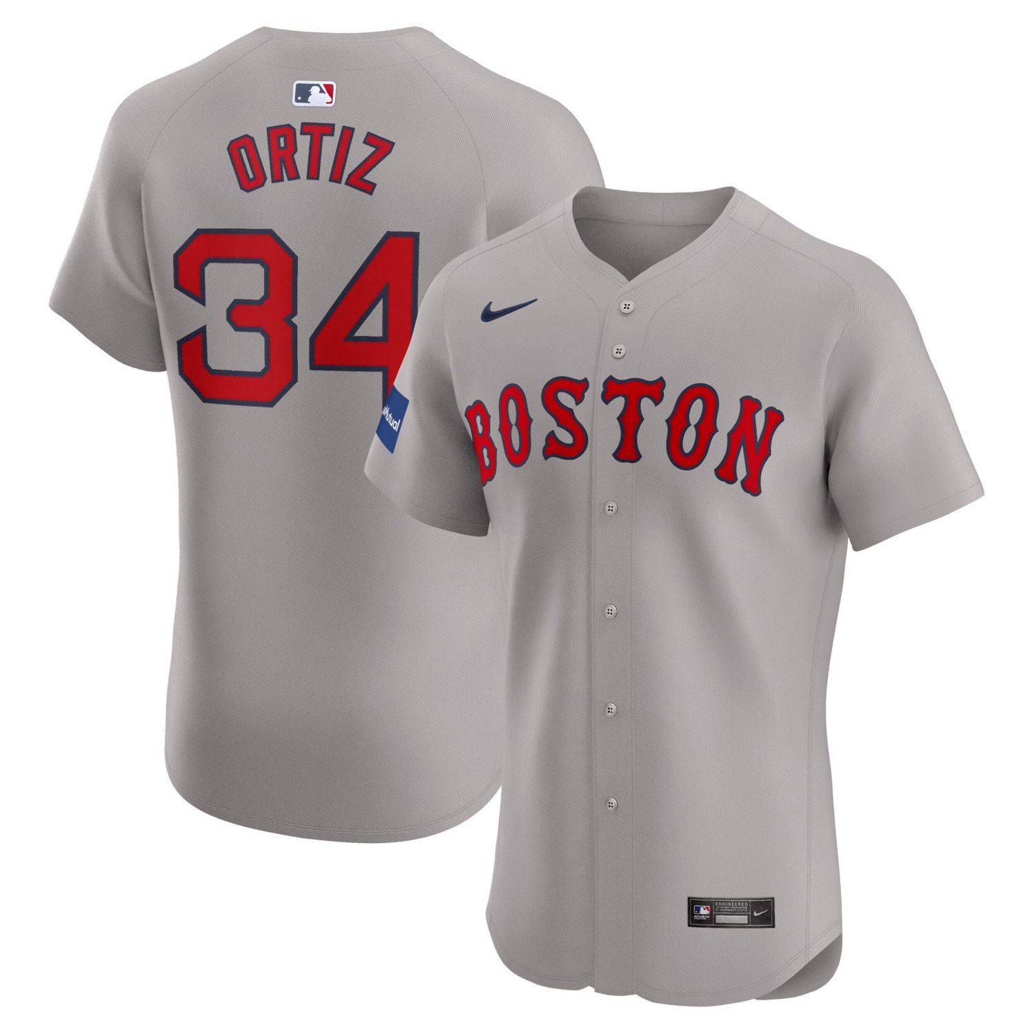 Nike David Ortiz Boston Sox Road Elite Player Jersey | Academy