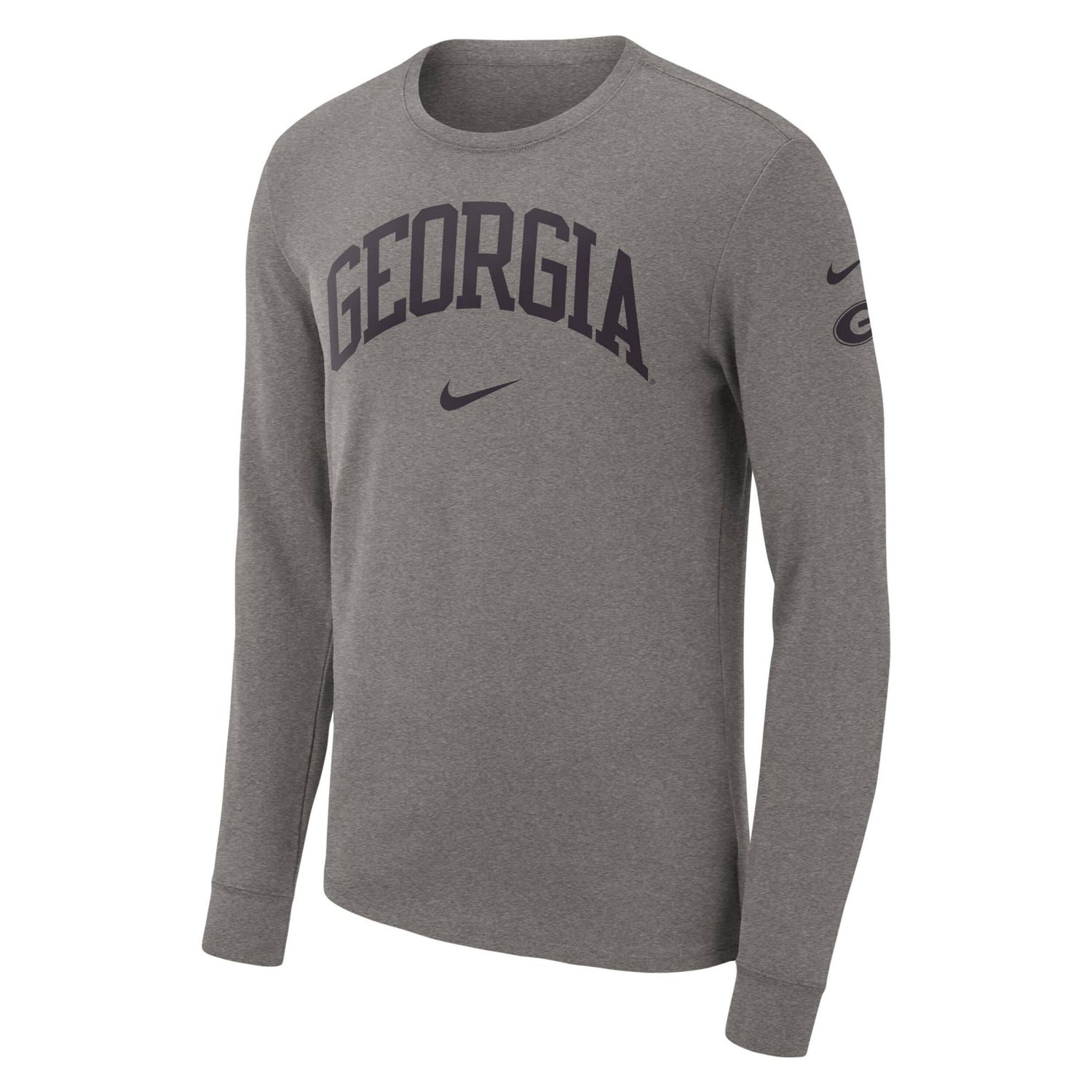 Nike Georgia Bulldogs Arch 2-Hit Long Sleeve T-Shirt | Academy