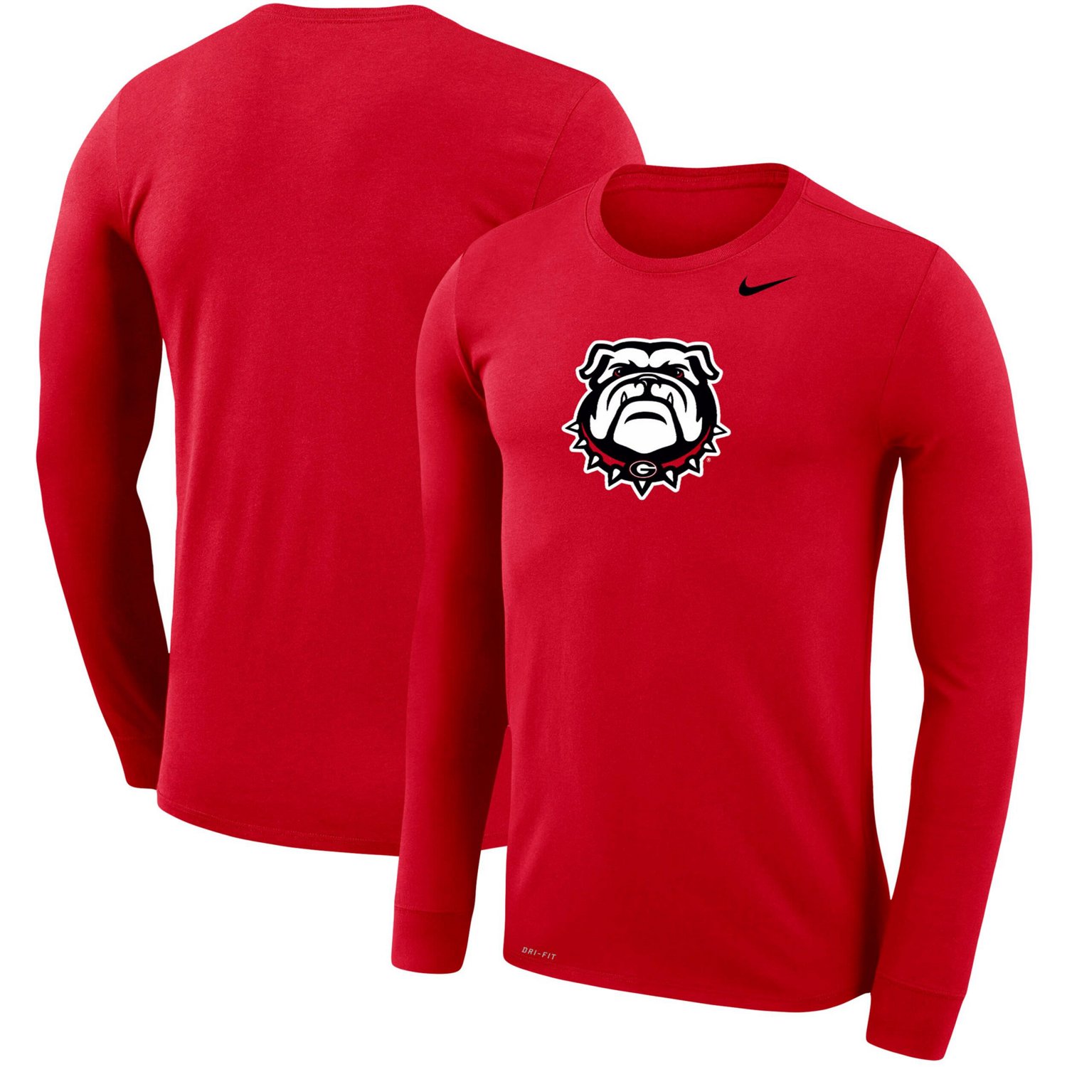 Nike Bulldogs Legend Wordmark Performance Long Sleeve TShirt