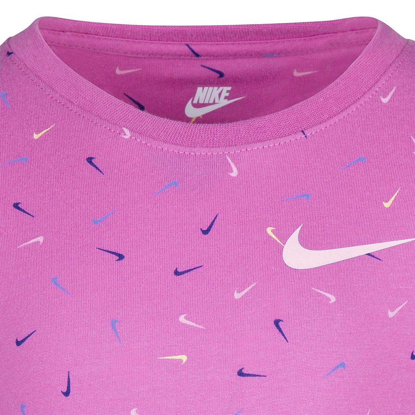 Nike Girls 4-7 Long Sleeve T-shirt and AOP Legging Set | Academy