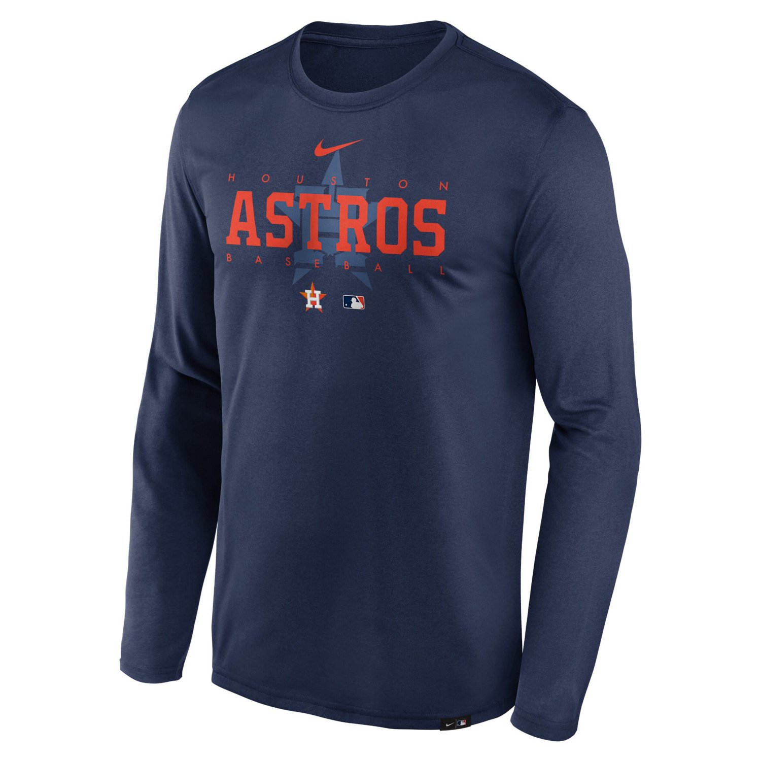 Nike Houston Astros Authentic Collection Team Logo Legend Performance ...