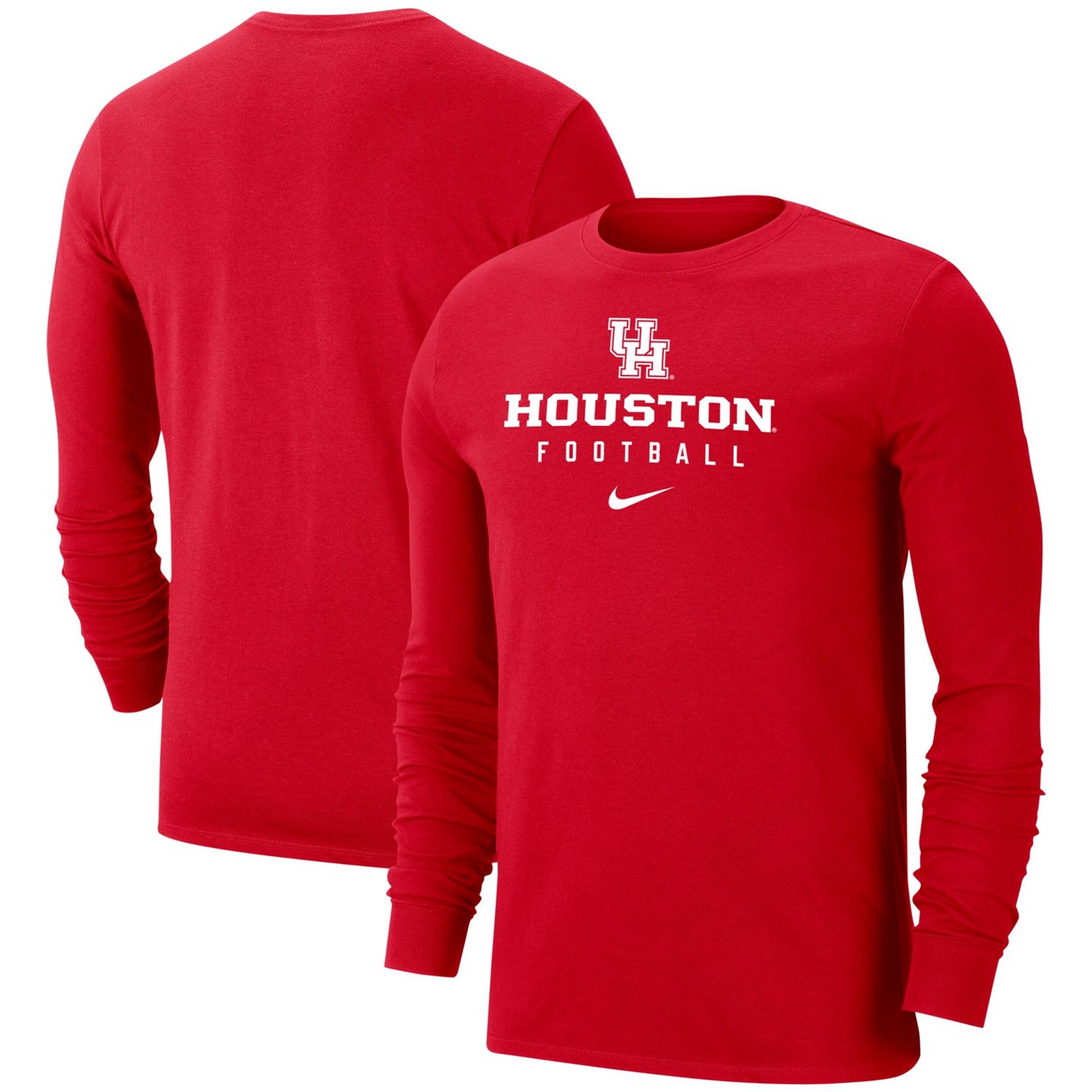Nike Houston Cougars Long Sleeve T-Shirt | Academy