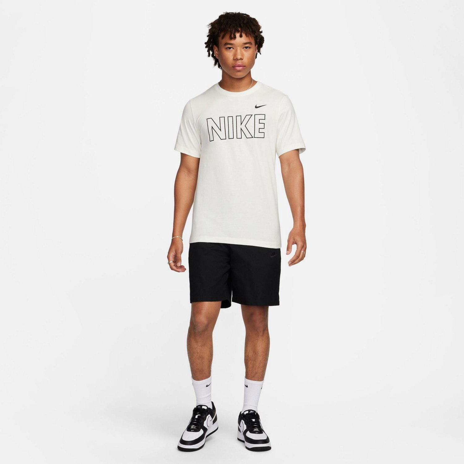 mens t shirt and shorts set nike
