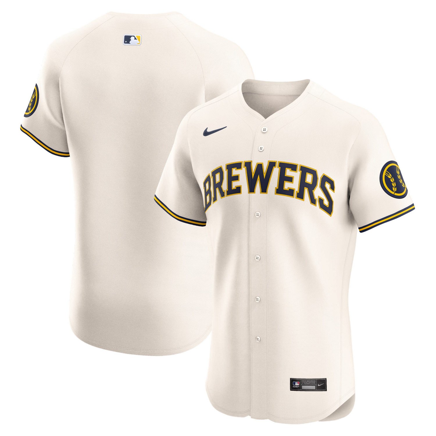 Nike Milwaukee Brewers Home Elite Jersey | Academy