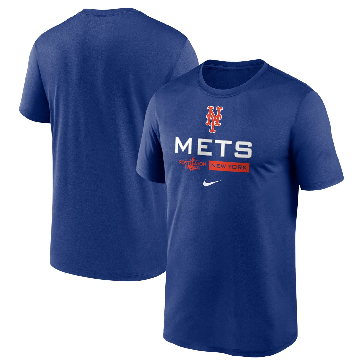 Nike New York Mets 2022 Postseason Authentic Collection Dugout T-Shirt ...