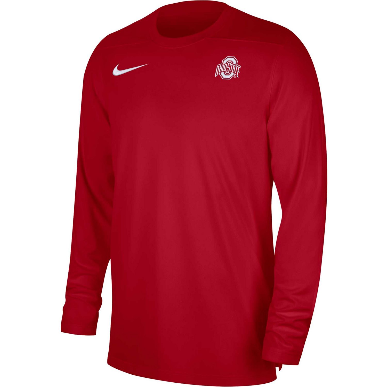 Nike Ohio State Buckeyes 2023 Sideline Coaches Long Sleeve Performance ...