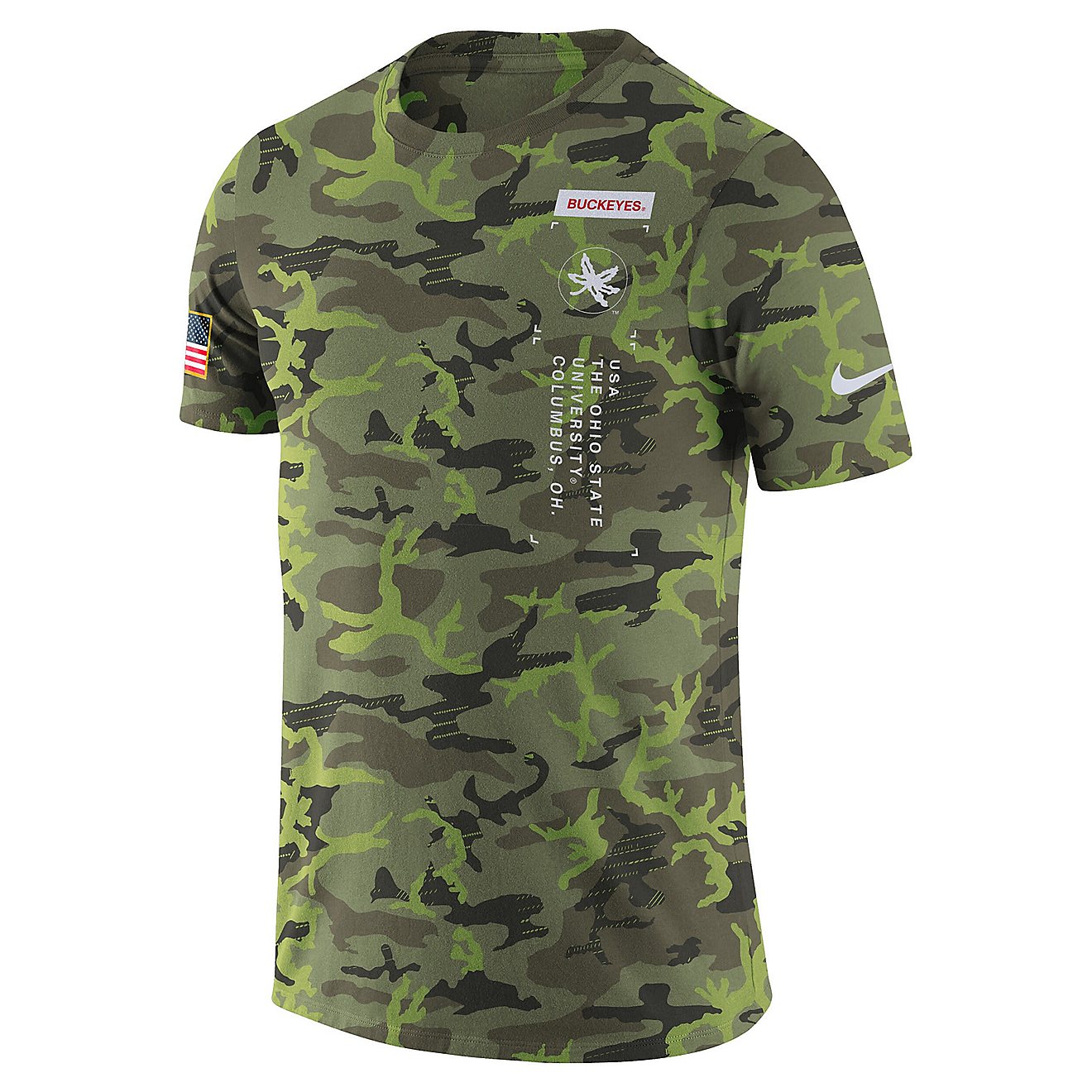 Nike Ohio State Buckeyes Military T-Shirt | Academy