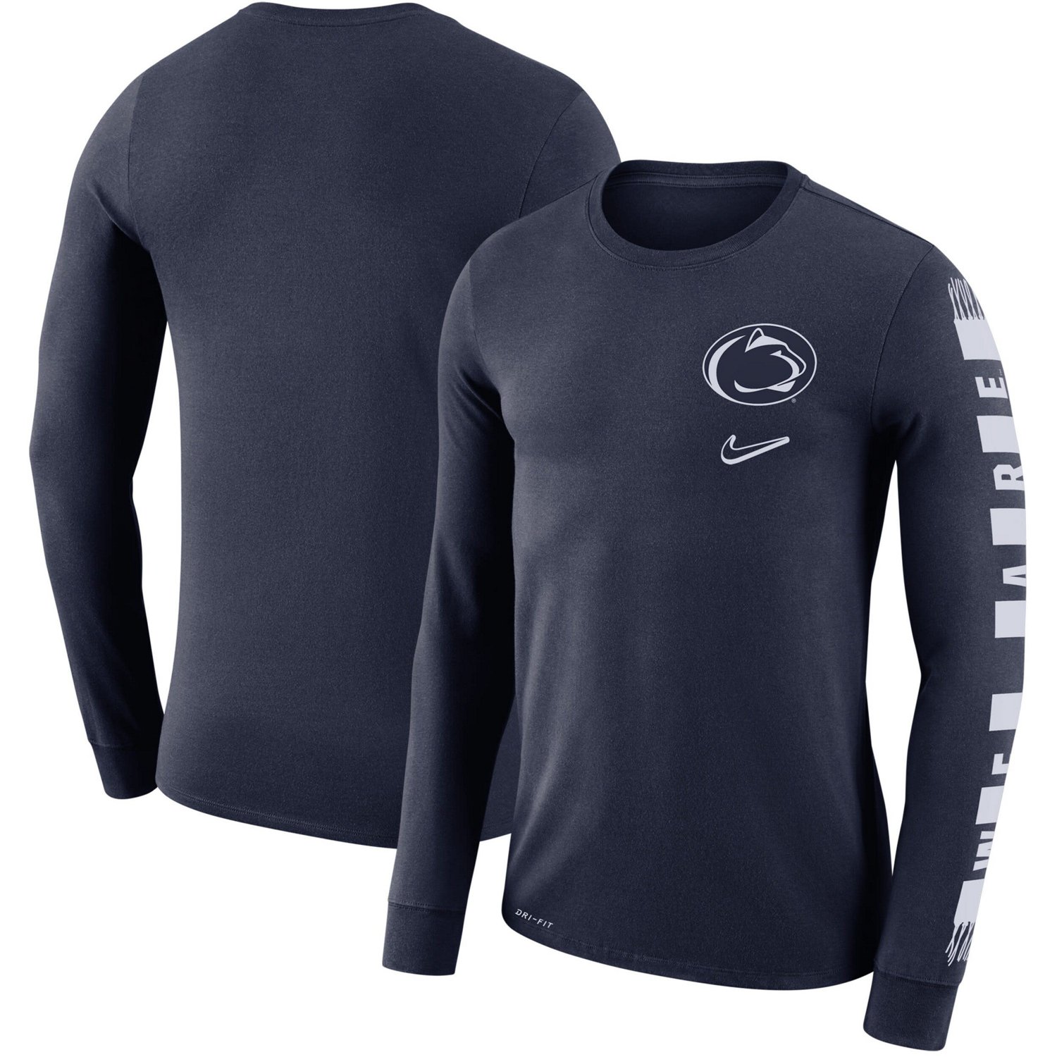 Nike Penn State Nittany Lions Local Mantra Performance Long Sleeve T ...