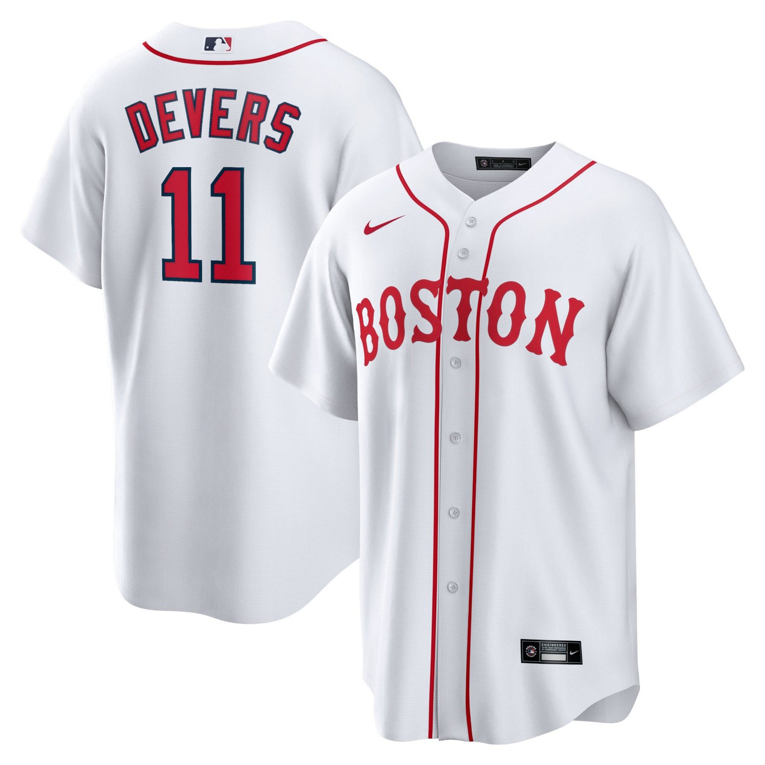 Nike Rafael Devers Boston Red Sox 2021 Patriots' Day Official Replica ...