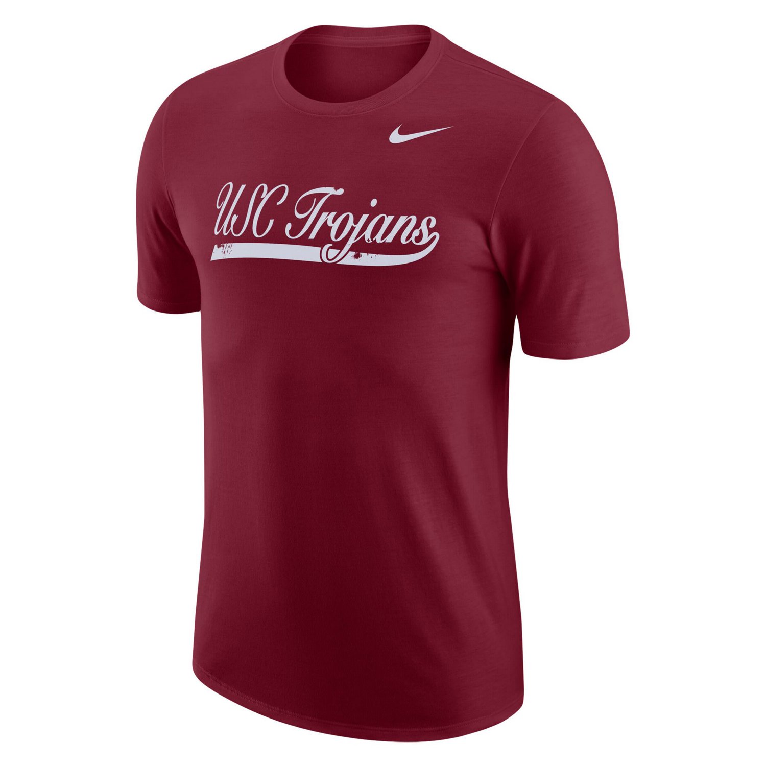 Nike USC Trojans Distressed Print Cotton Vault T-Shirt | Academy