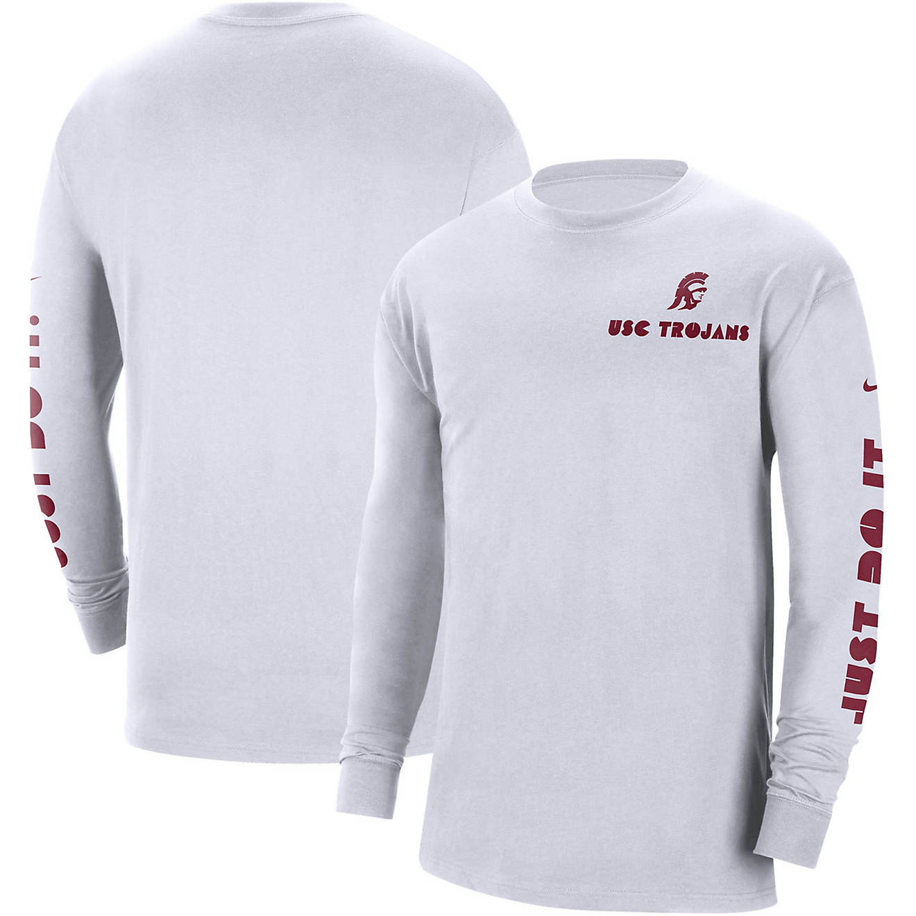Nike USC Trojans Heritage Max 90 Long Sleeve T-Shirt | Academy