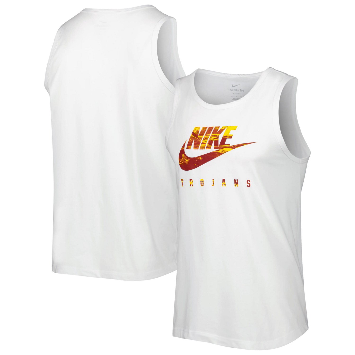 Nike Usc Trojans Spring Break Futura Performance Tank Top Academy 